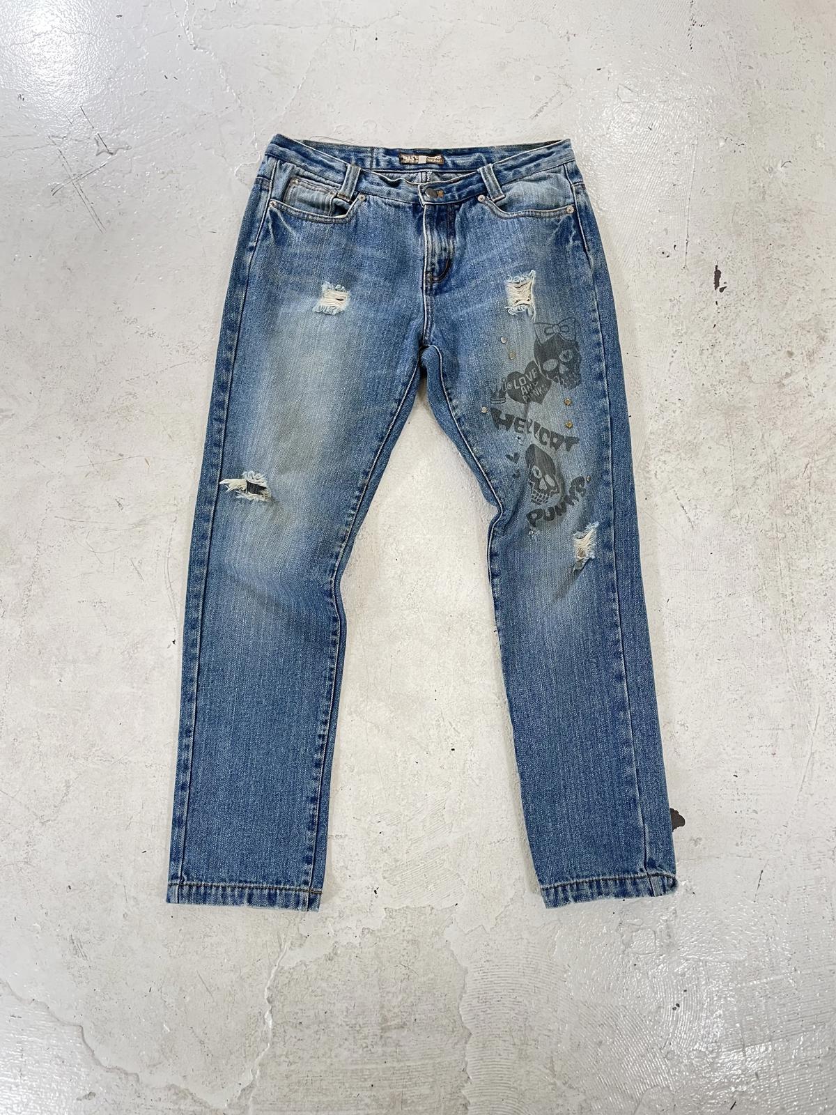 Hell Cat Punks Denim