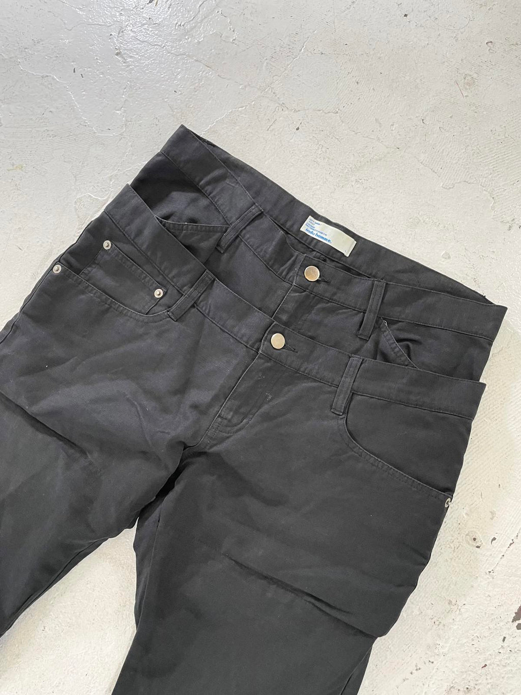 Indu Homme Double Waist Jeans
