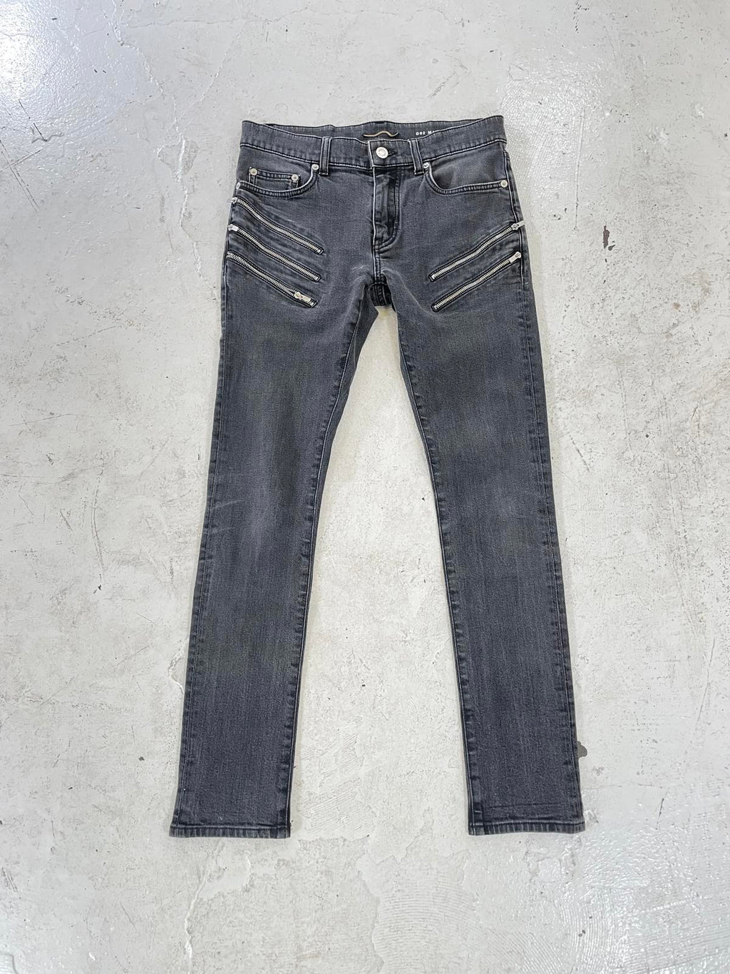 Saint Laurent Paris Zipper Denim