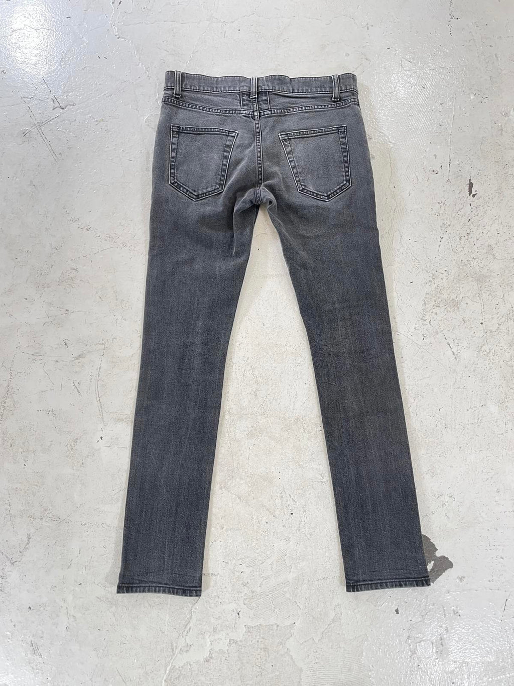 Saint Laurent Paris Zipper Denim