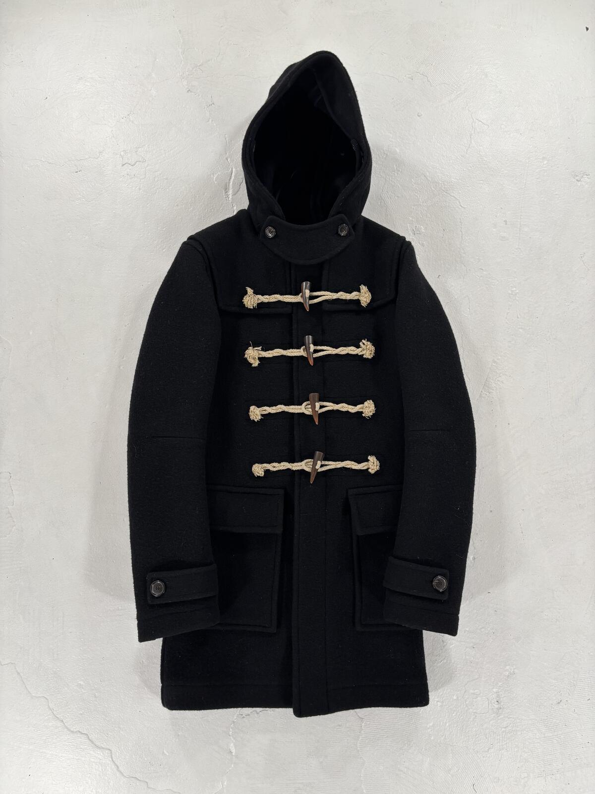 Balmain AW11 Hooded Wool Trench