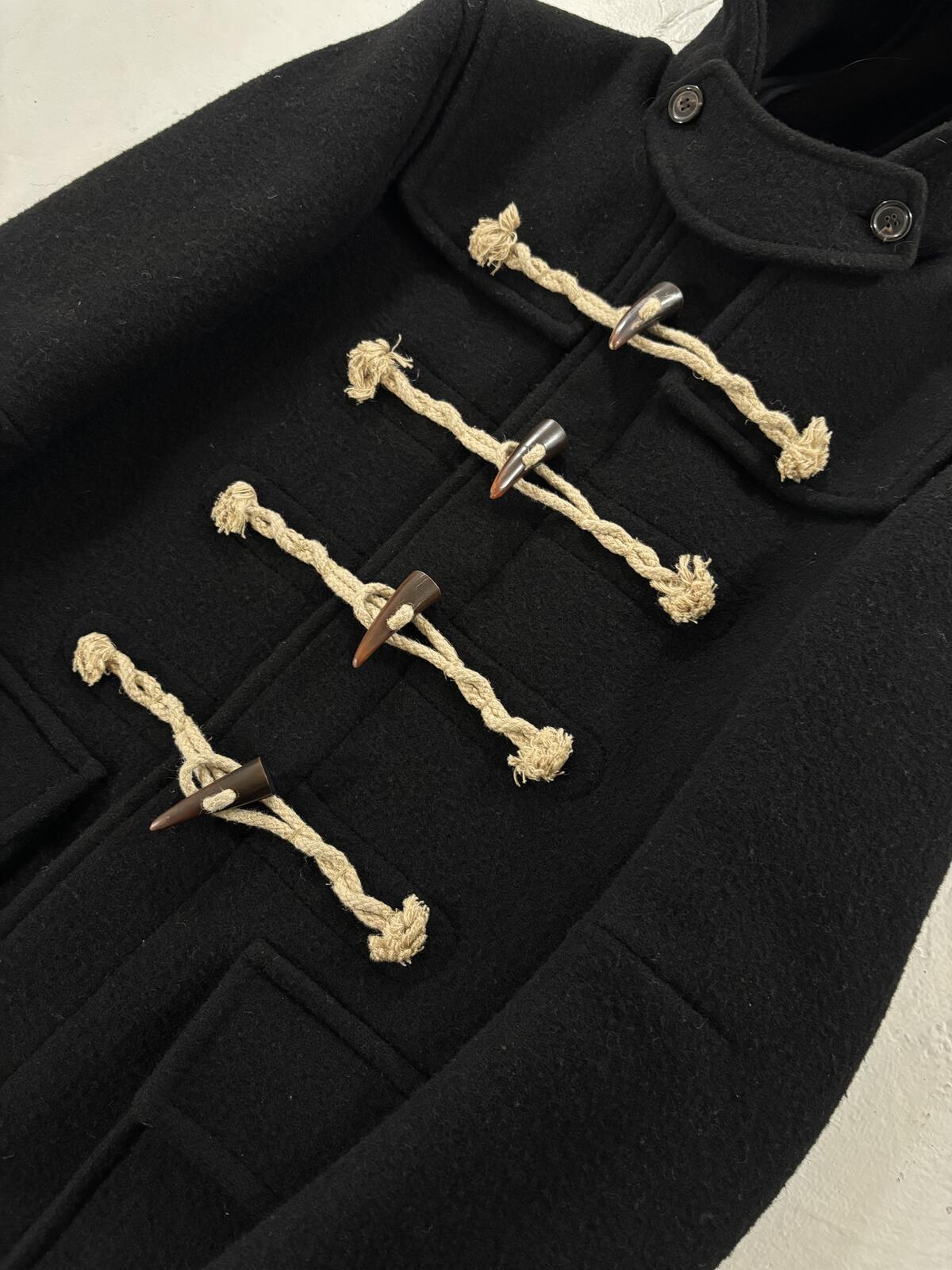 Balmain AW11 Hooded Wool Trench