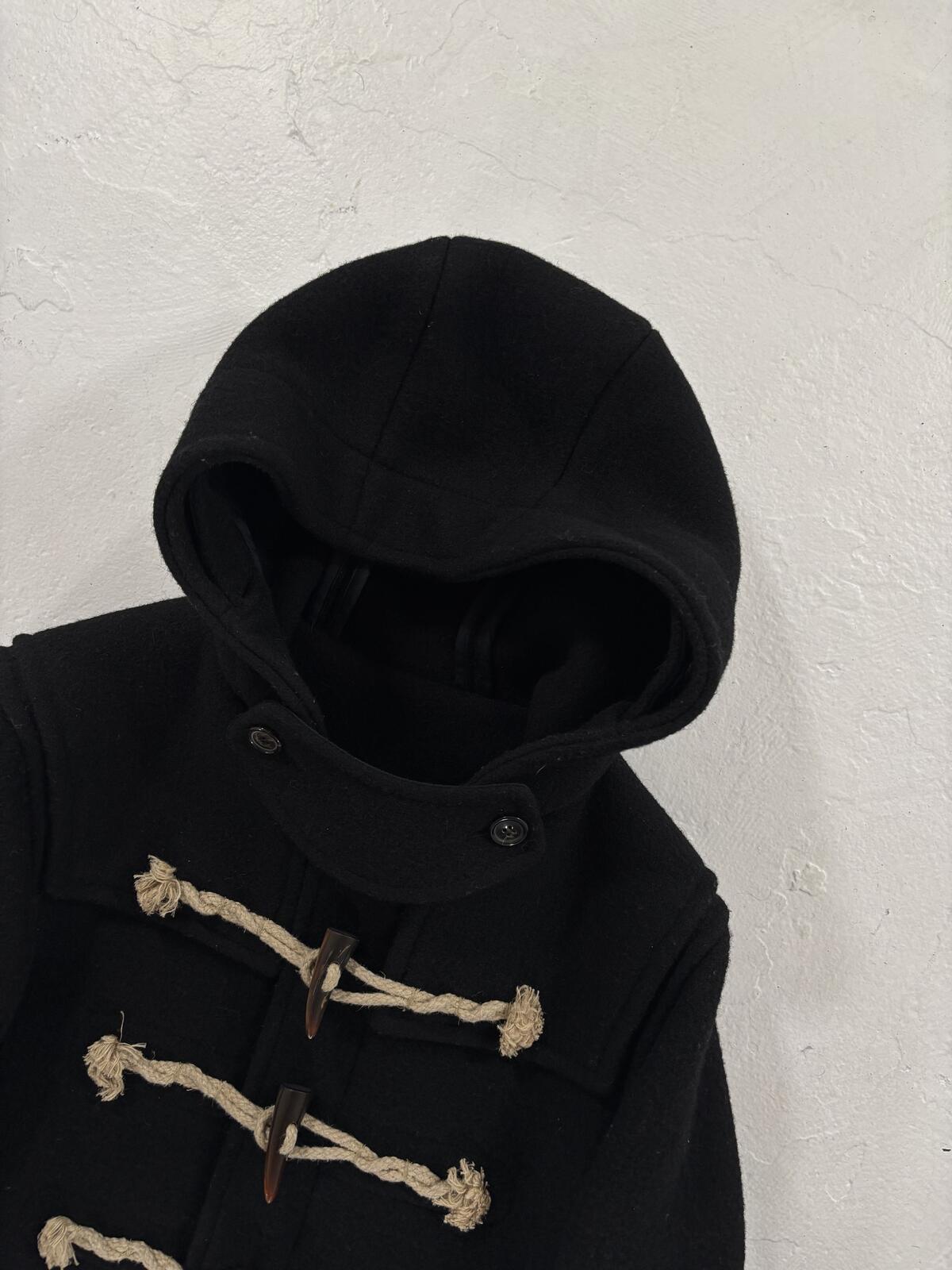 Balmain AW11 Hooded Wool Trench
