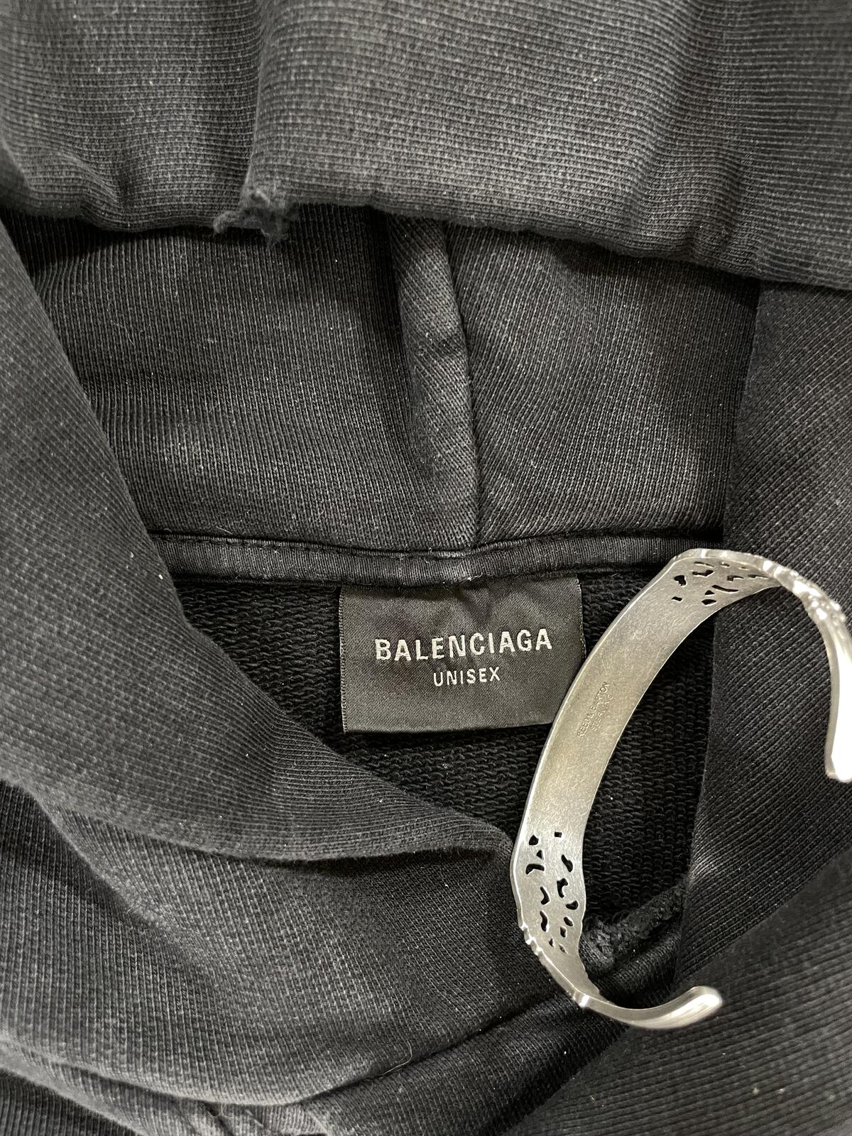 Balenciaga "Be Differet" apple hoodie
