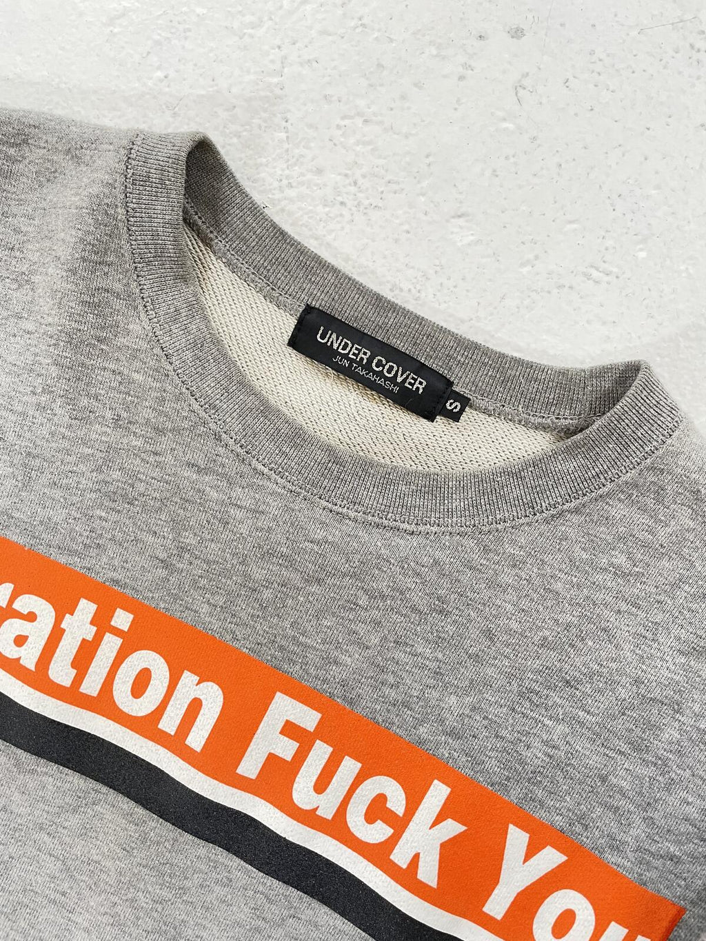 Undercover Generation fuck you crew neck