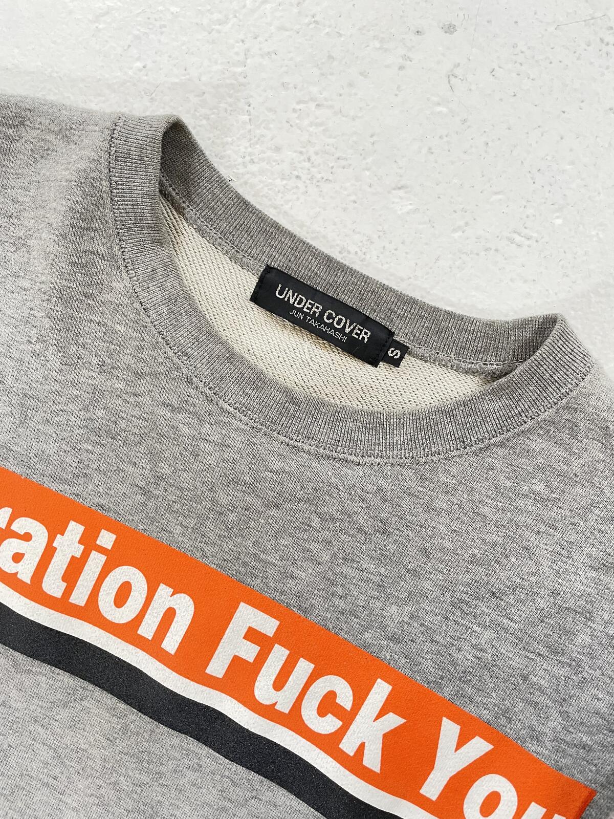 Undercover Generation fuck you crew neck