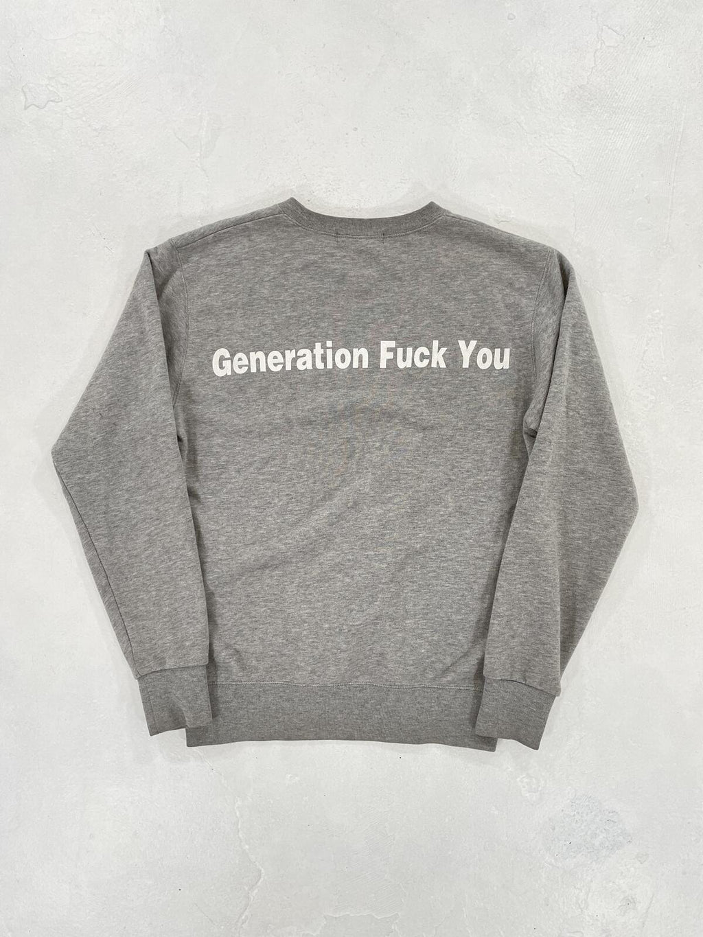 Undercover Generation fuck you crew neck