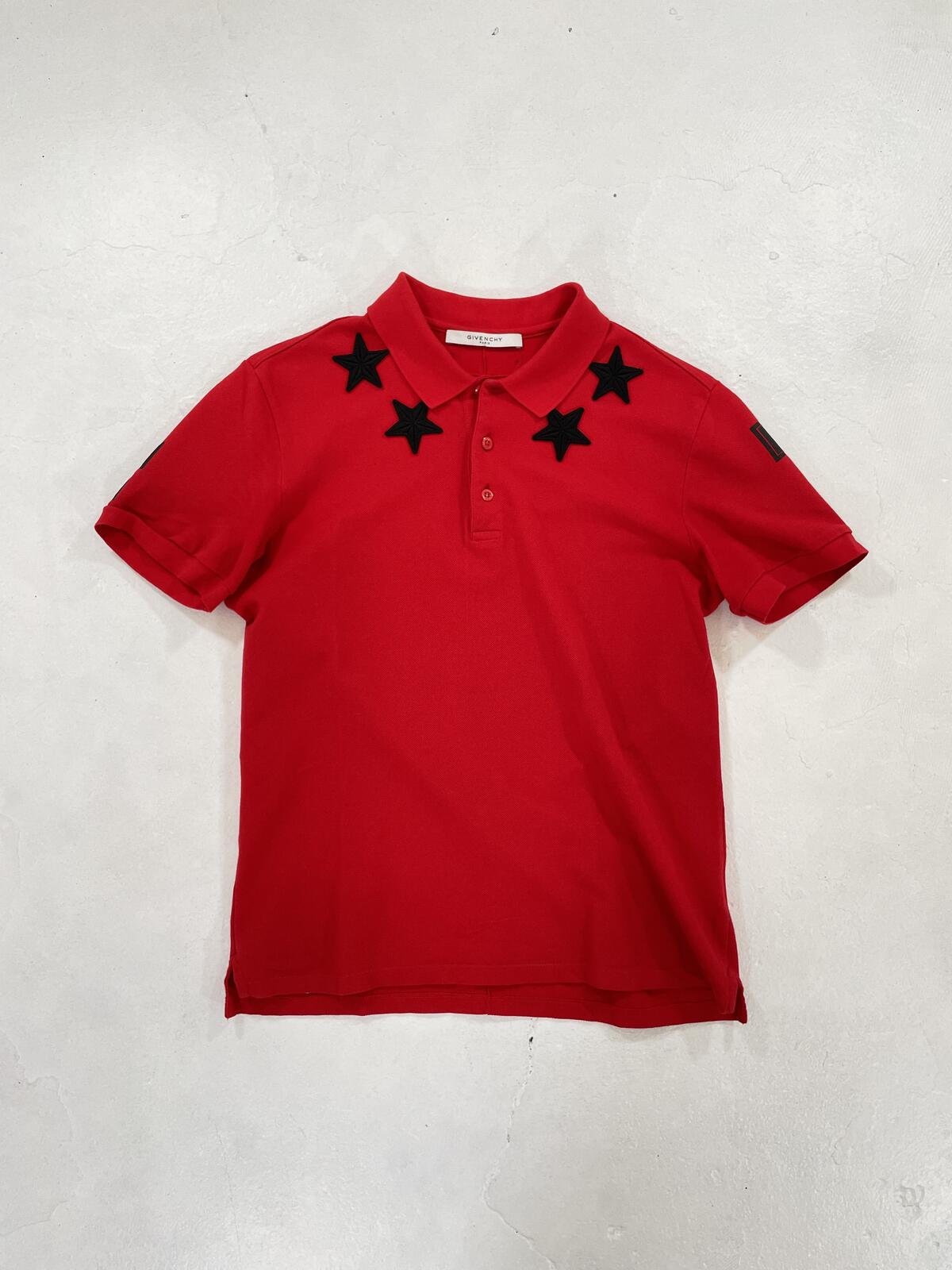 Givenchy star patch polo