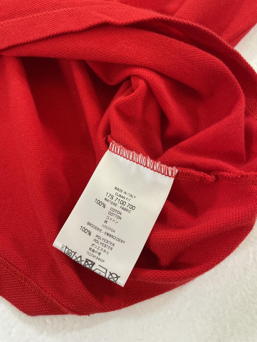 Givenchy star patch polo
