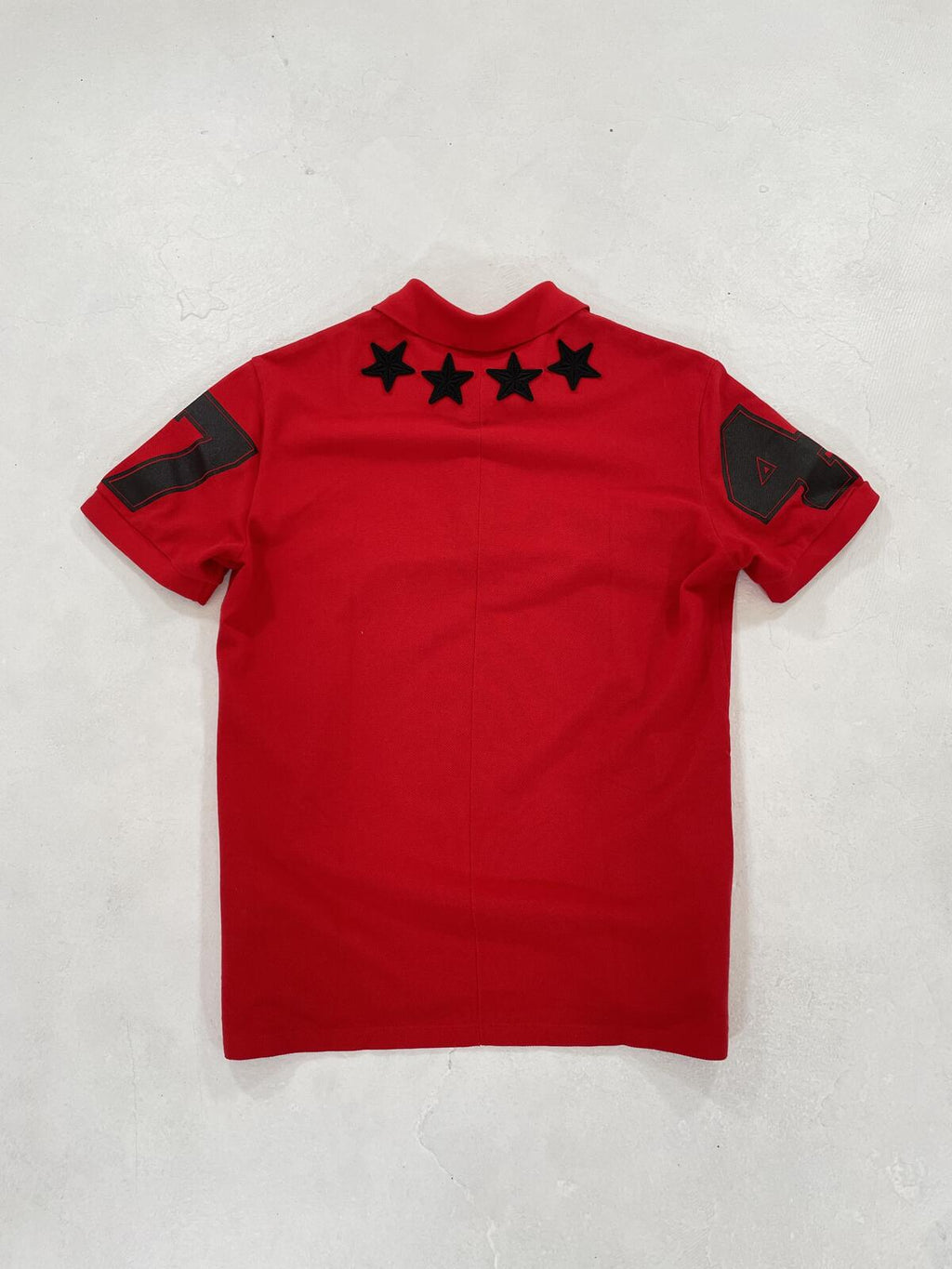 Givenchy star patch polo