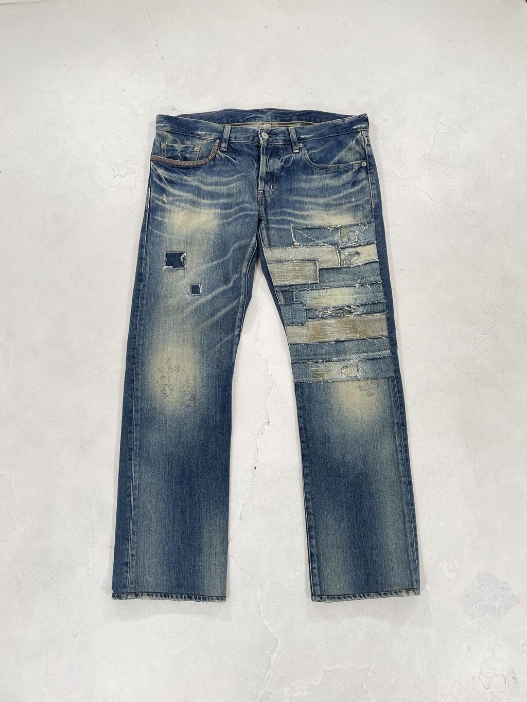 Hysteric glamour scab denim
