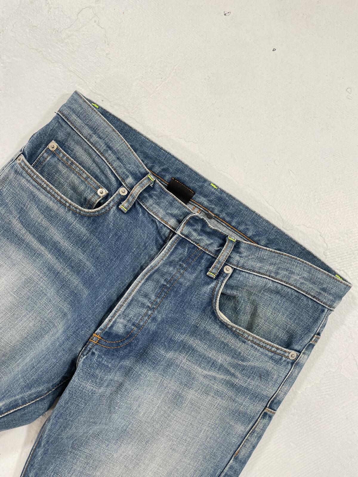 Dior MIJ beach wash denim