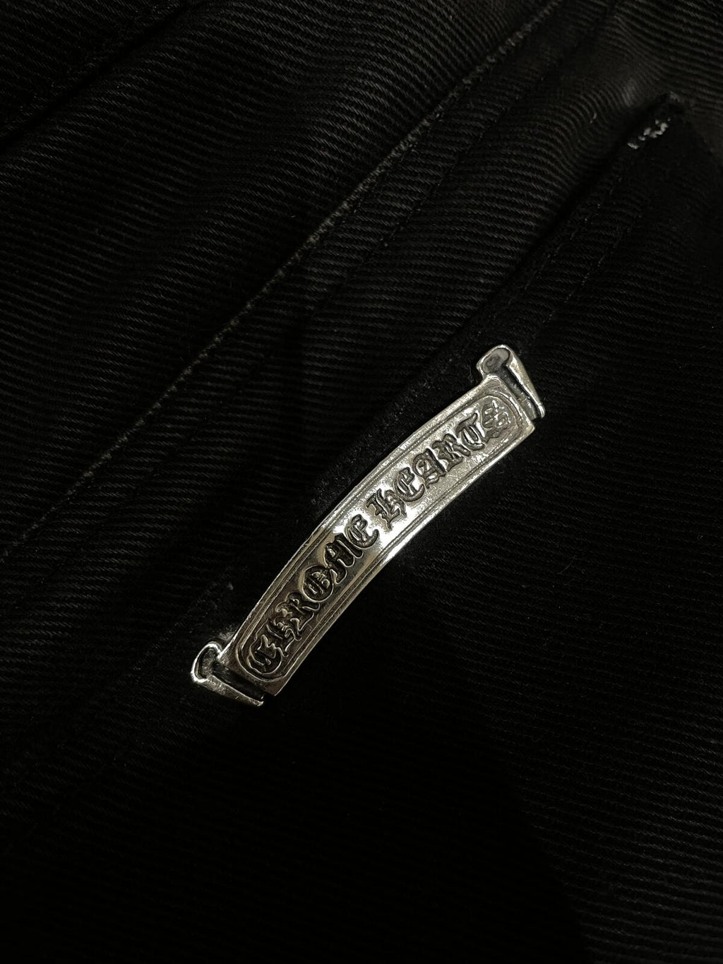 Chrome Hearts Fluer Knee denim