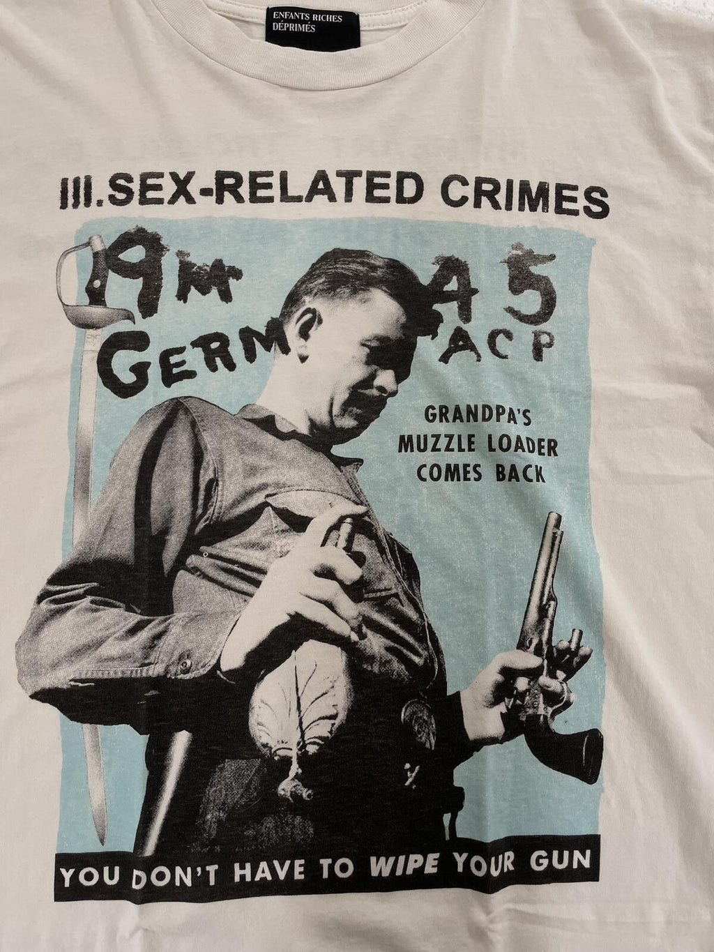 Efants Riches Deprimes Sex Related Crimes Tee