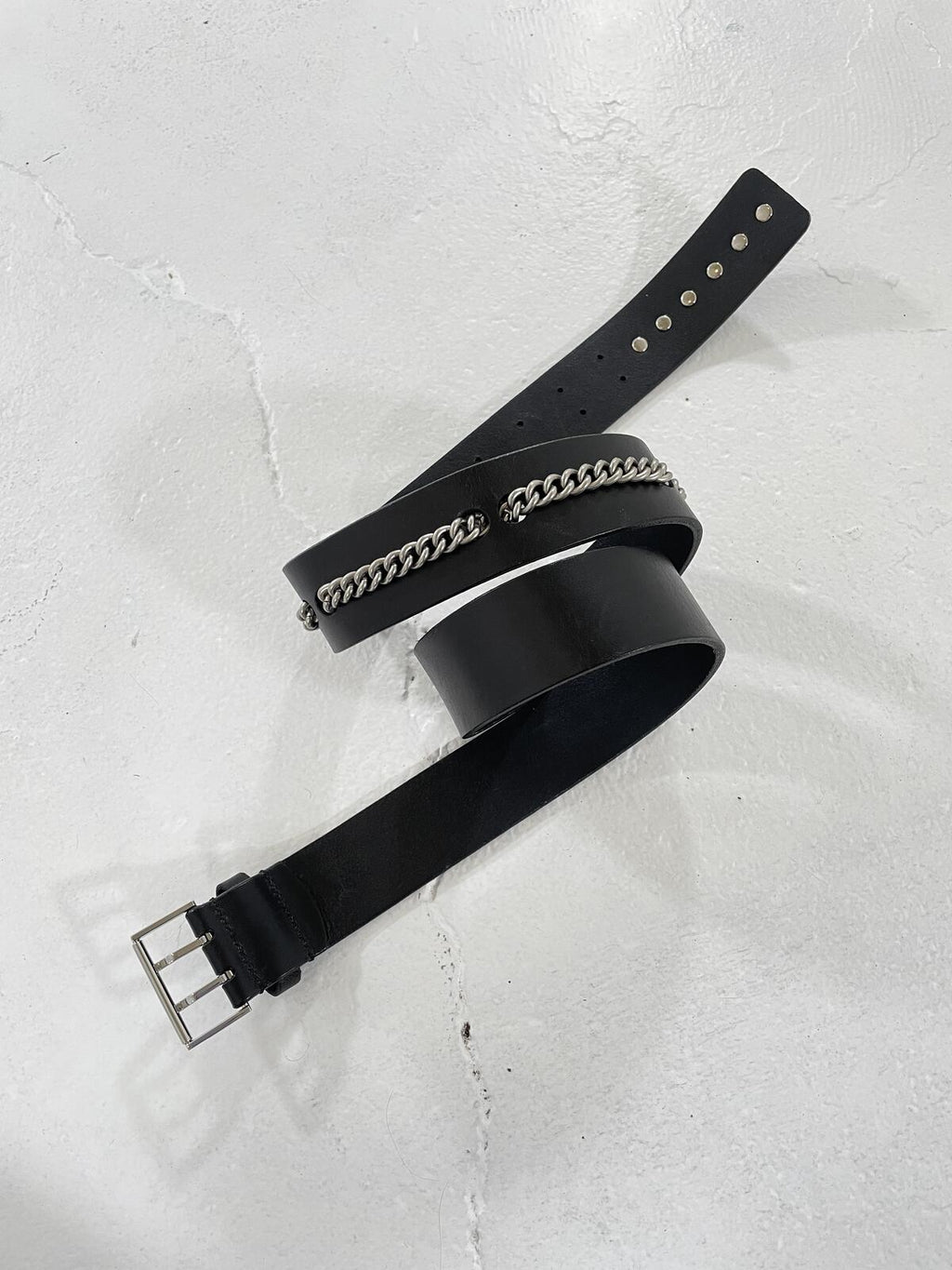 Dior Homme SS04 Strip Chain Belt