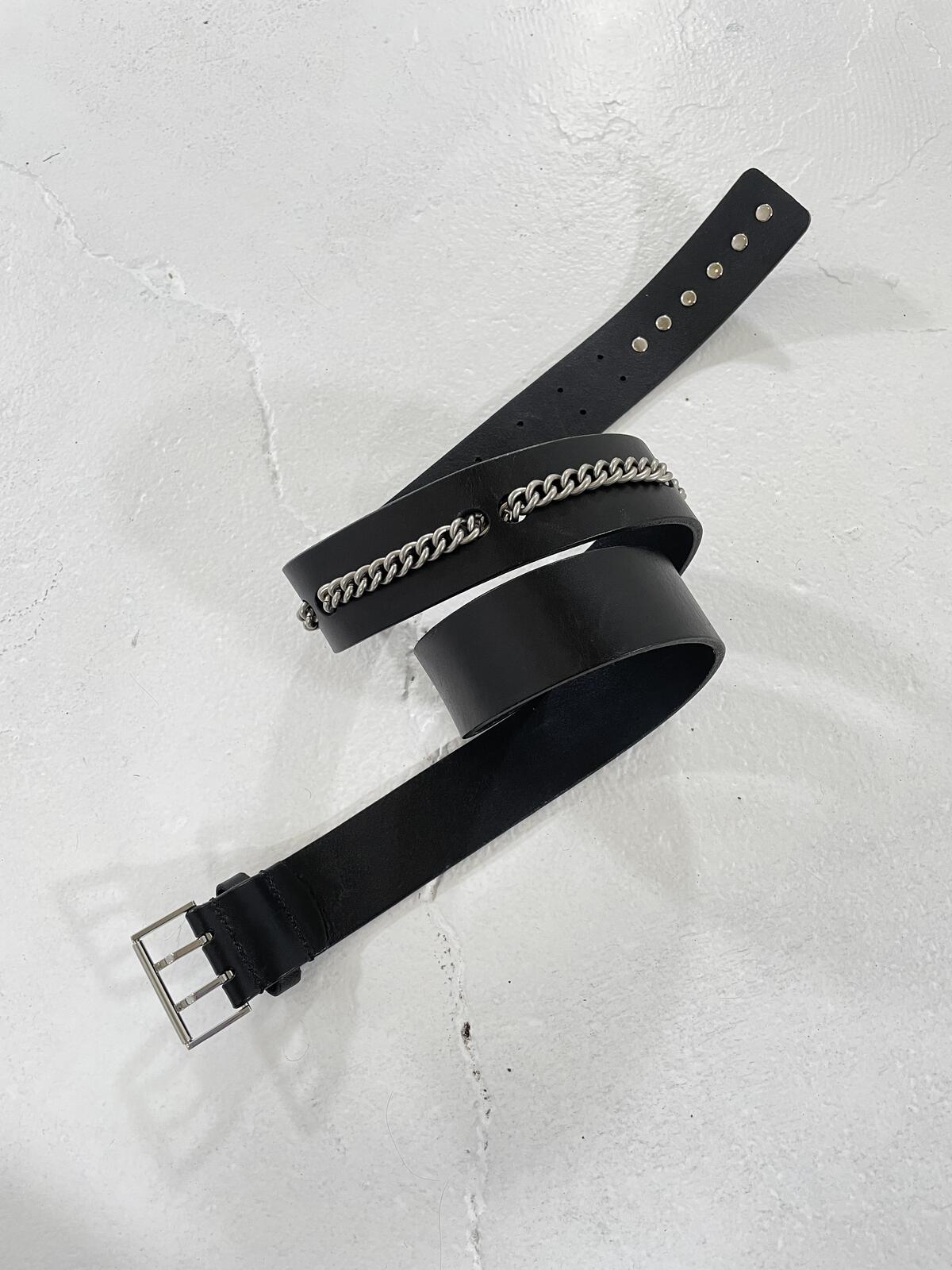 Dior Homme SS04 Strip Chain Belt