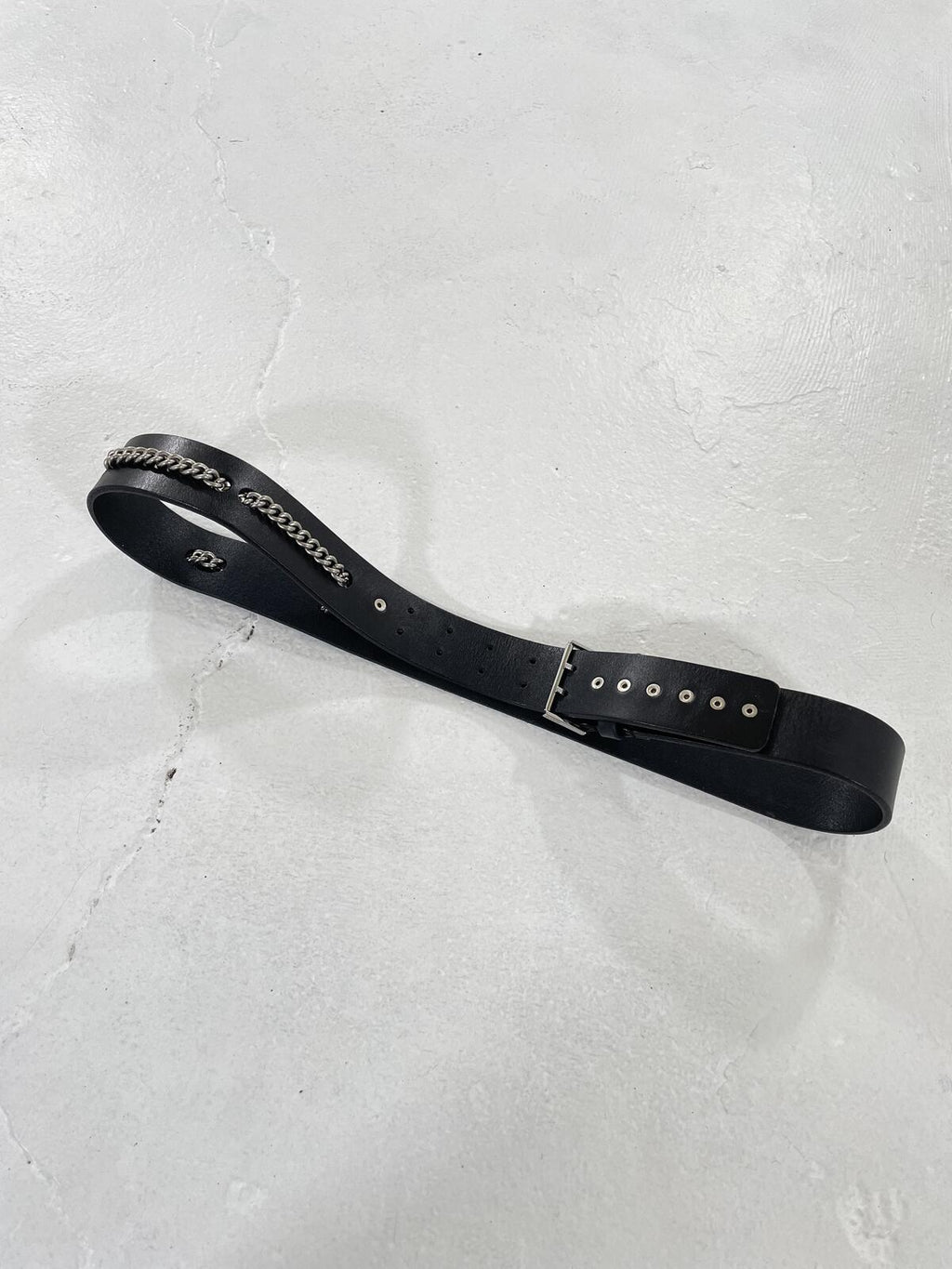Dior Homme SS04 Strip Chain Belt