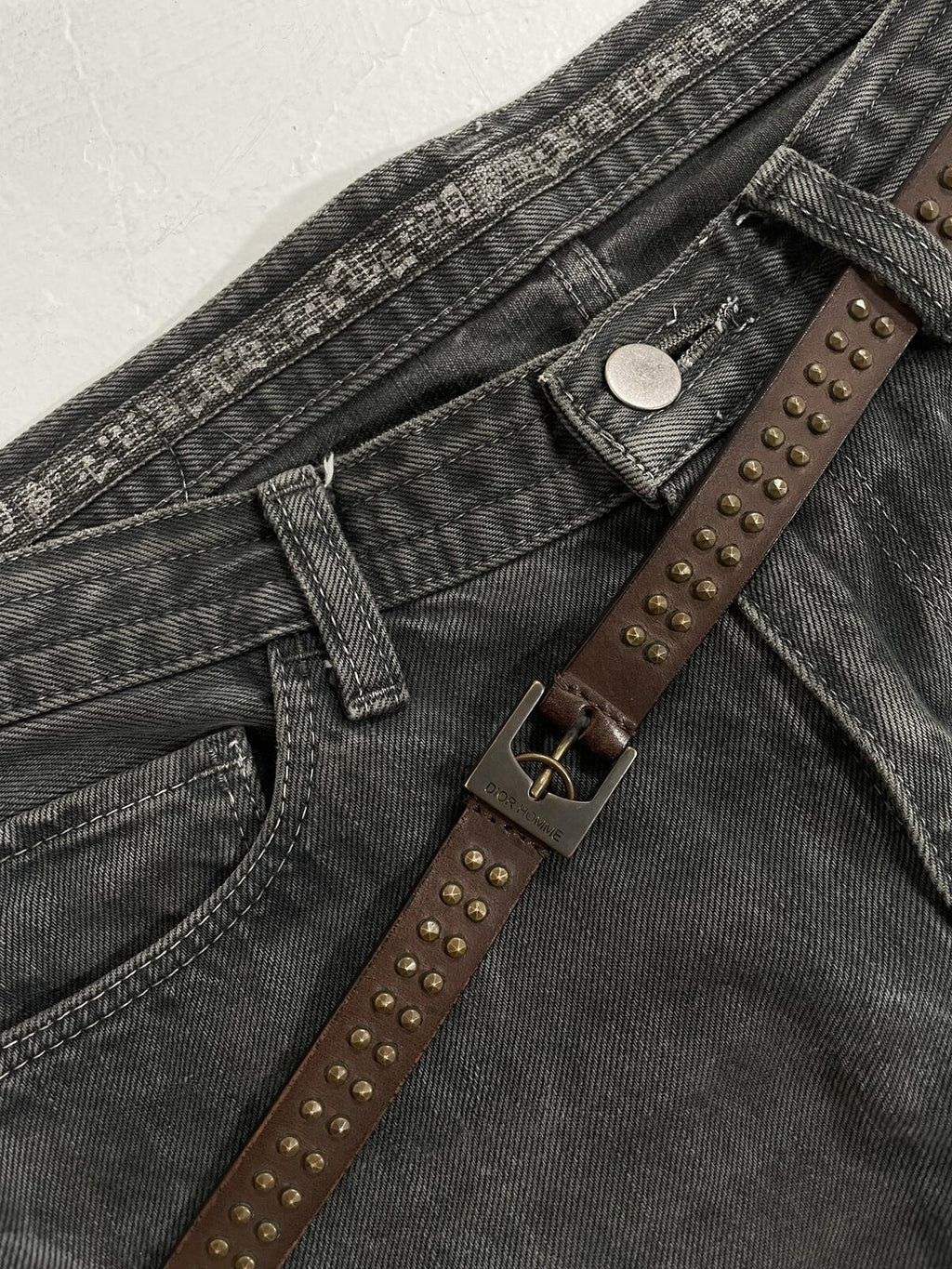 Dior Homme AW05 Studded Belt