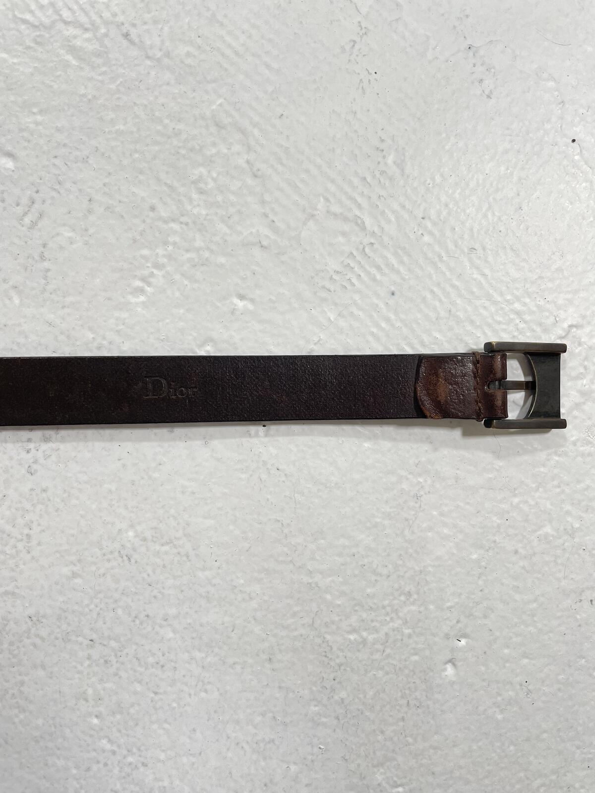 Dior Homme AW05 Studded Belt