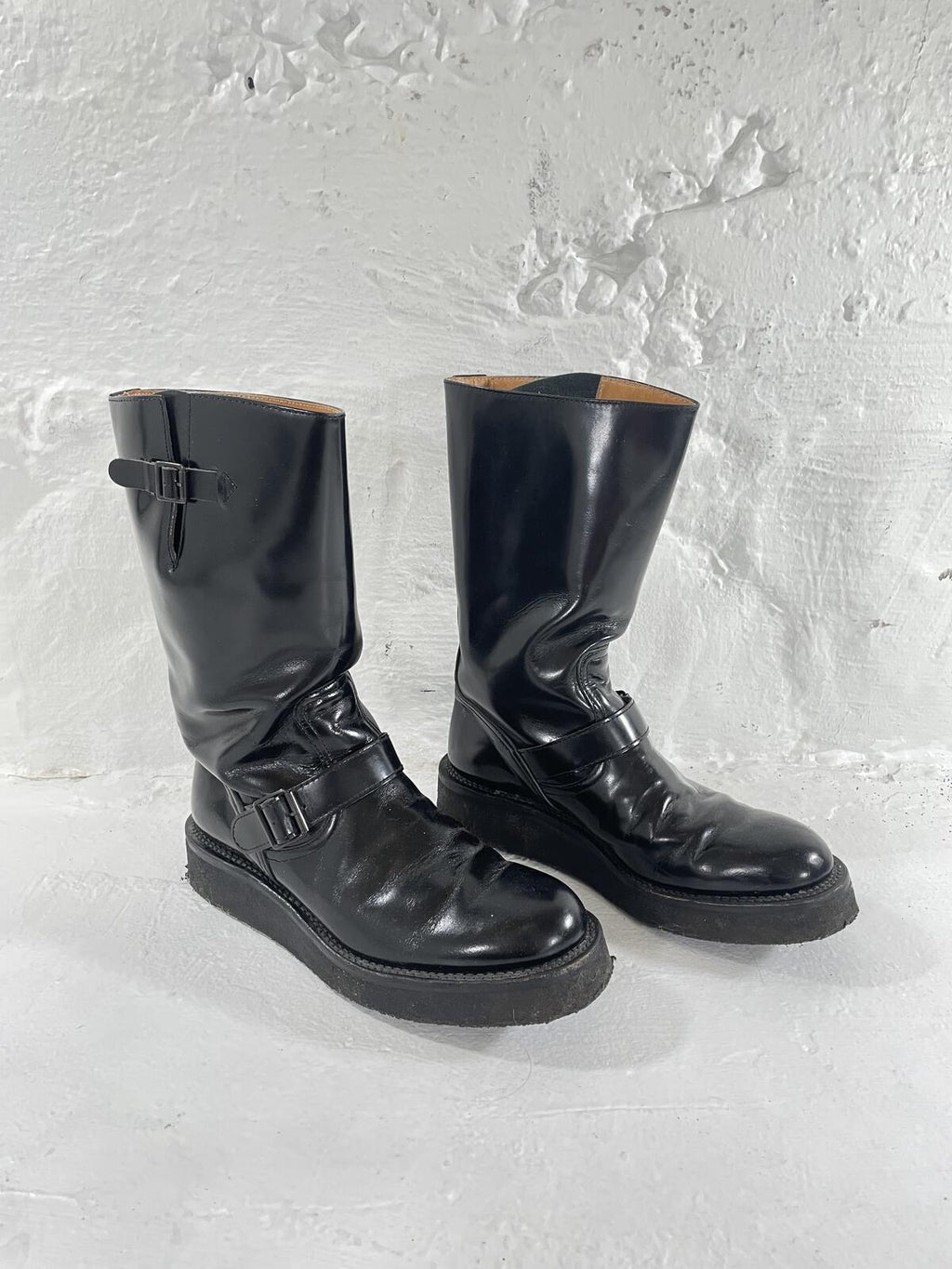Number (N)ine Combat Boots