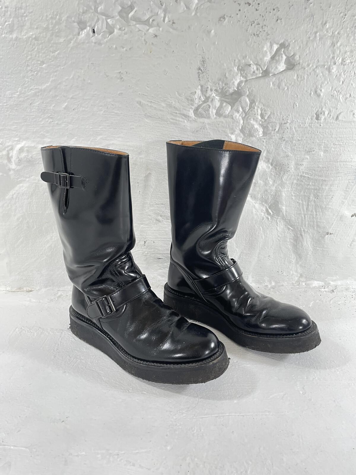 Number (N)ine Combat Boots