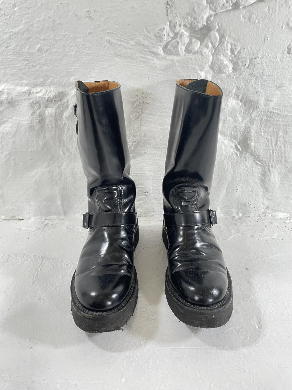 Number (N)ine Combat Boots
