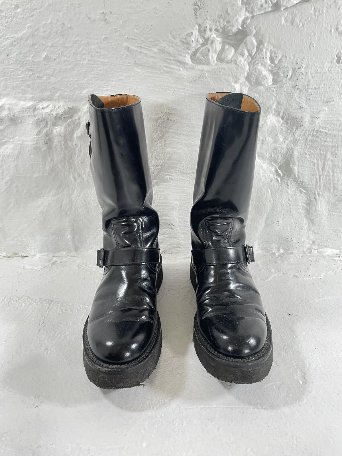 Number (N)ine Combat Boots