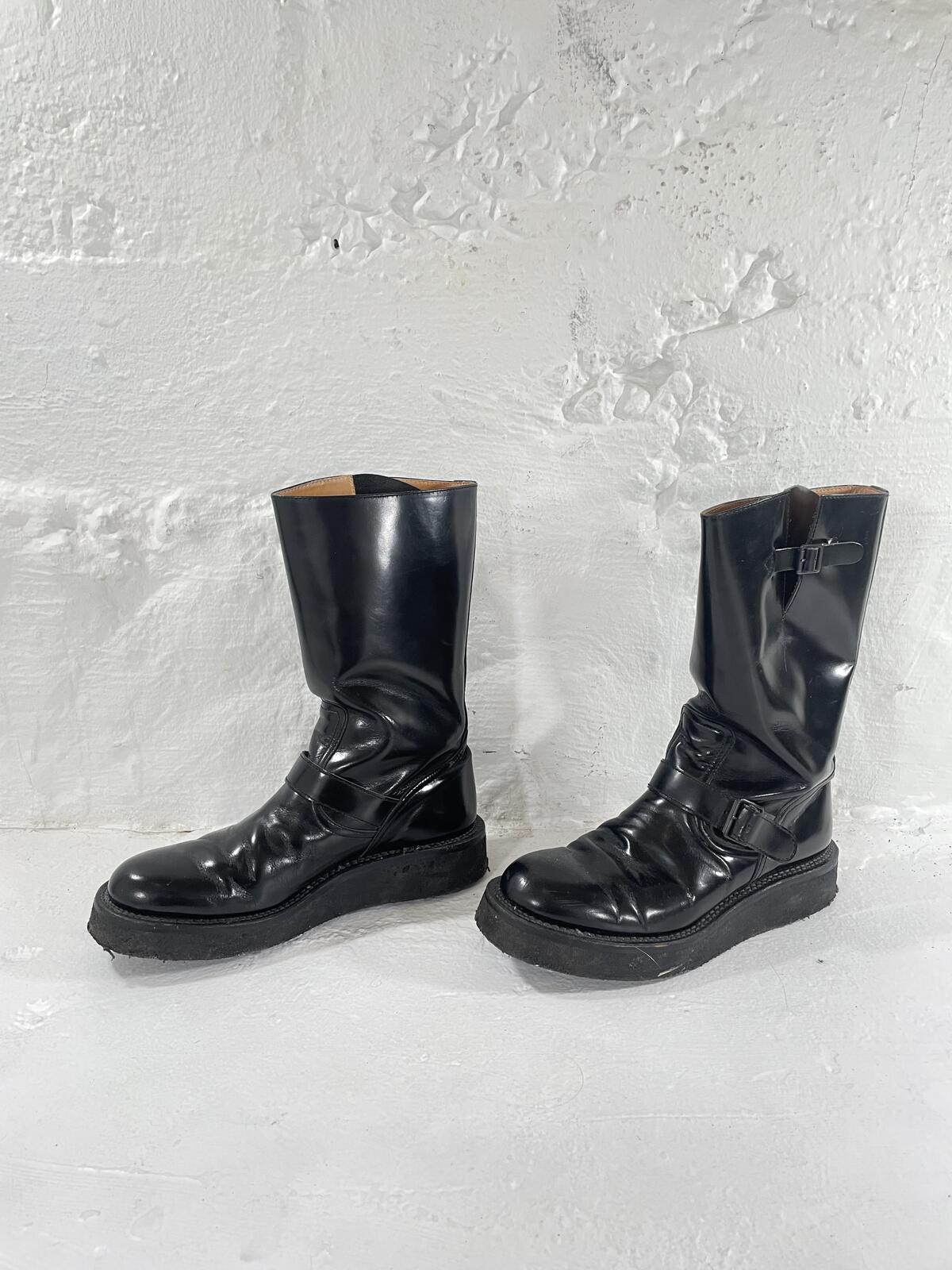 Number (N)ine Combat Boots