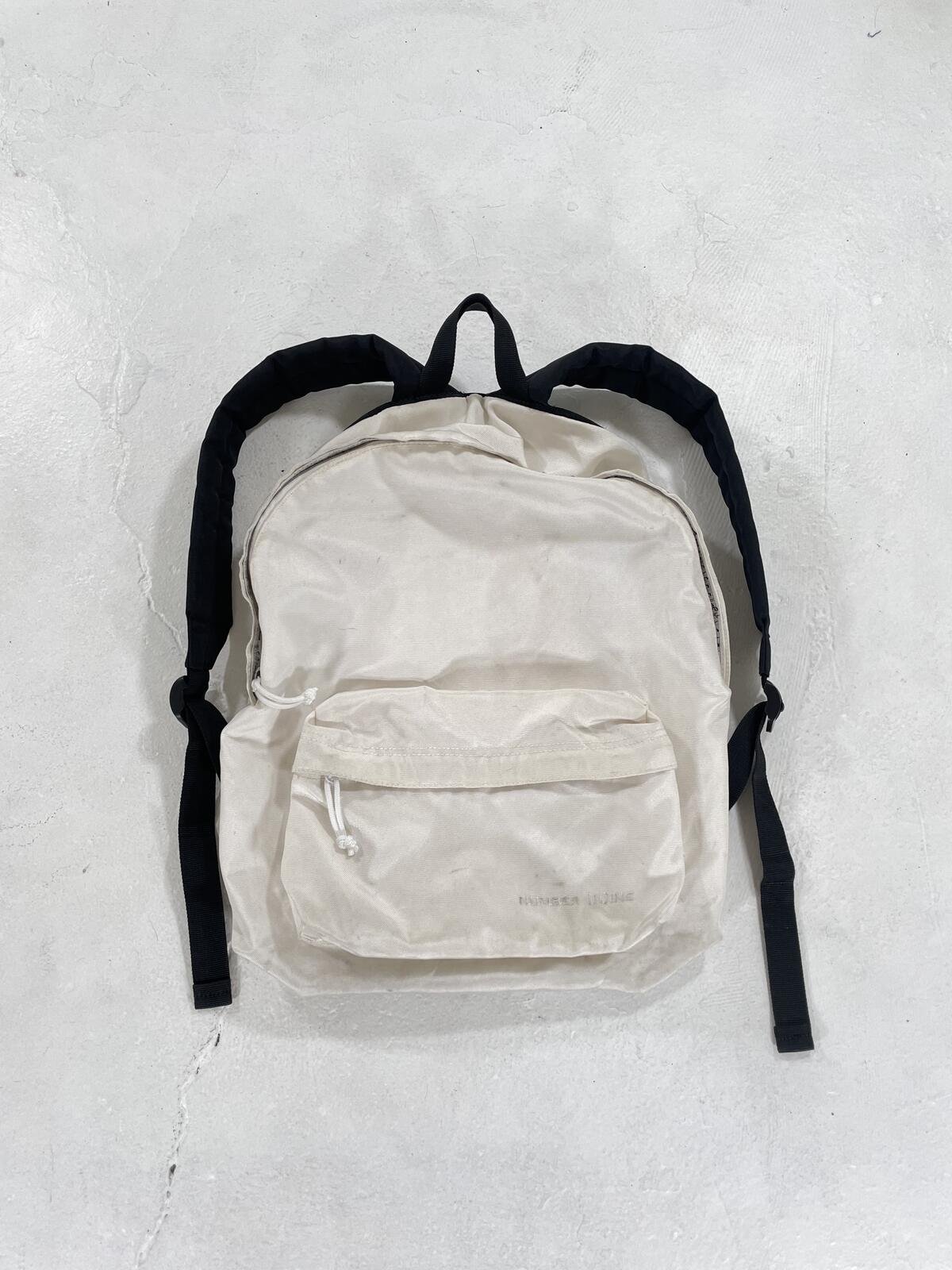 Number (N)ine White BackPack
