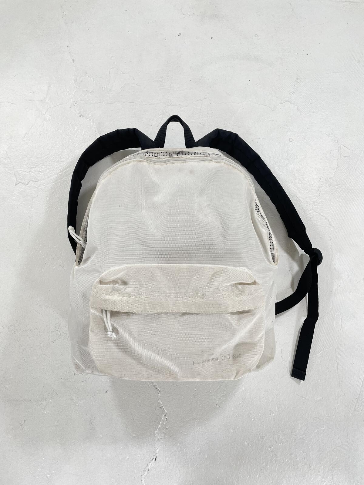 Number (N)ine White BackPack