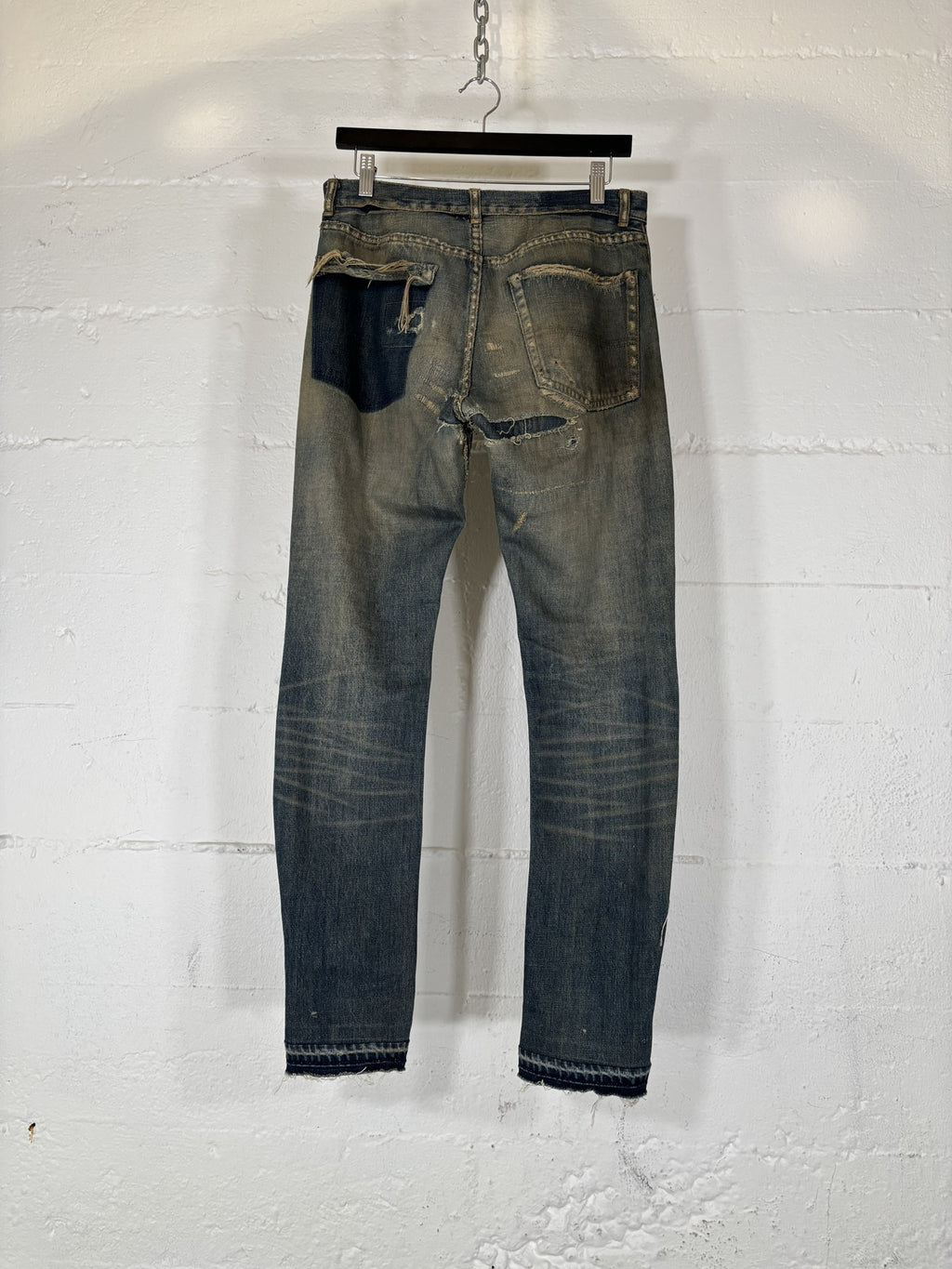 Undercover 68 Red Yarn Denim Jeans