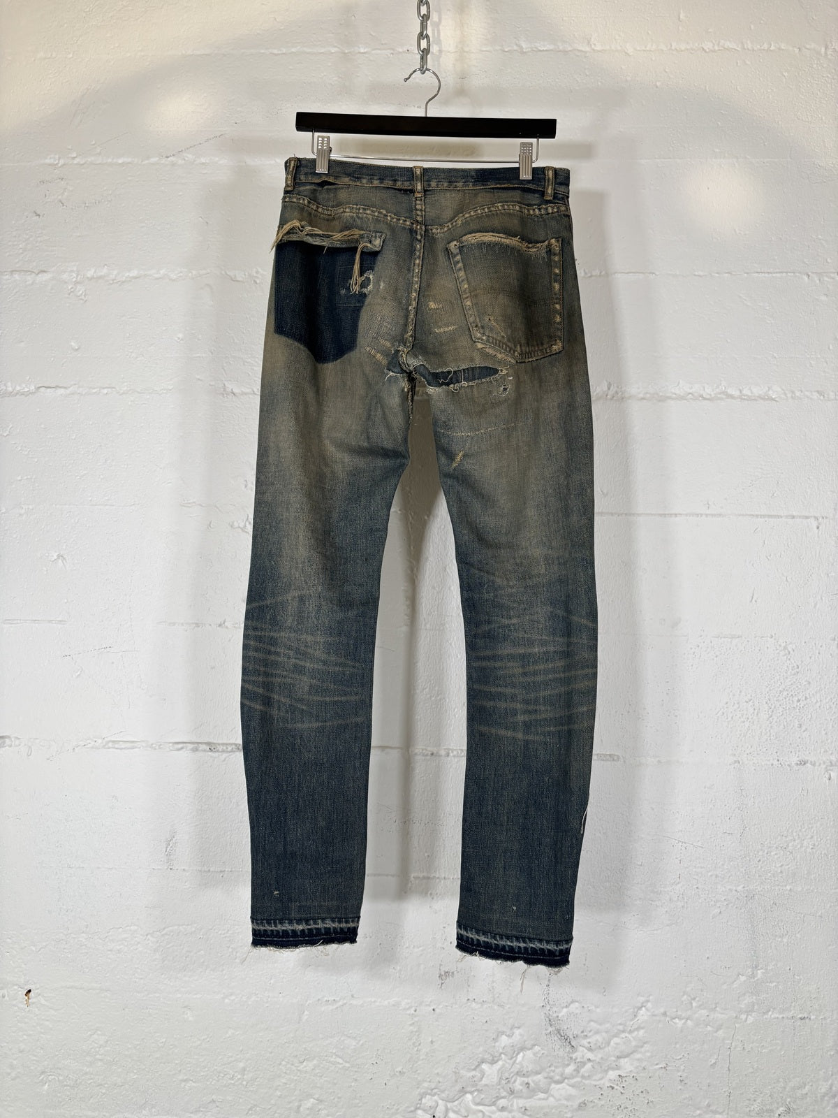 Undercover 68 Red Yarn Denim Jeans