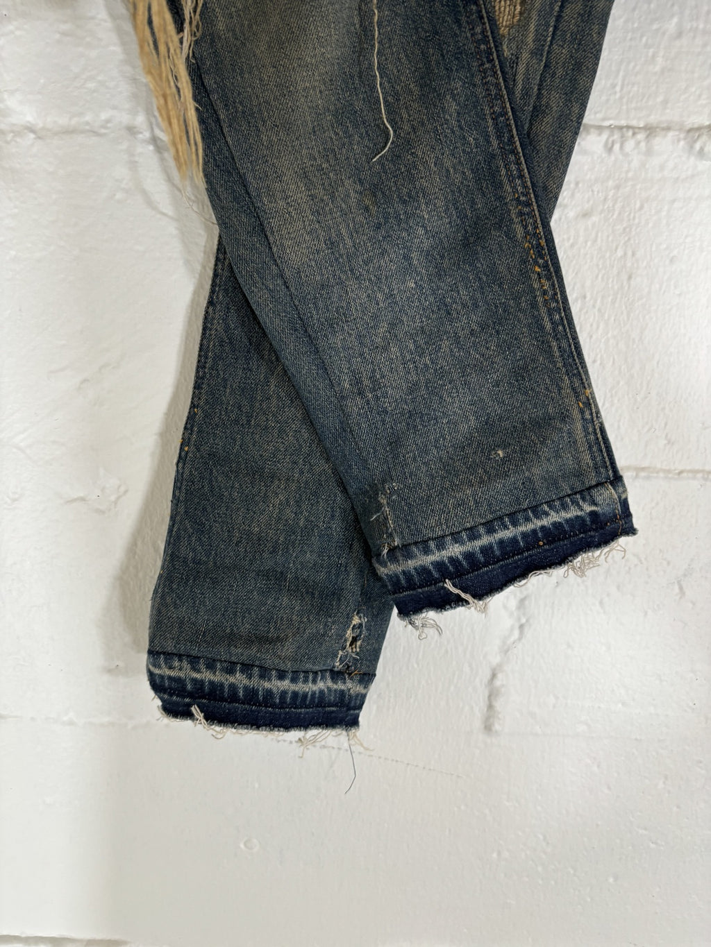 Undercover 68 Red Yarn Denim Jeans