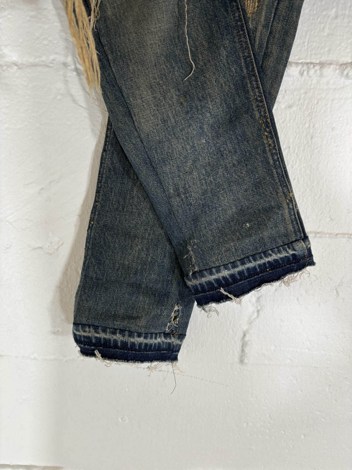 Undercover 68 Red Yarn Denim Jeans