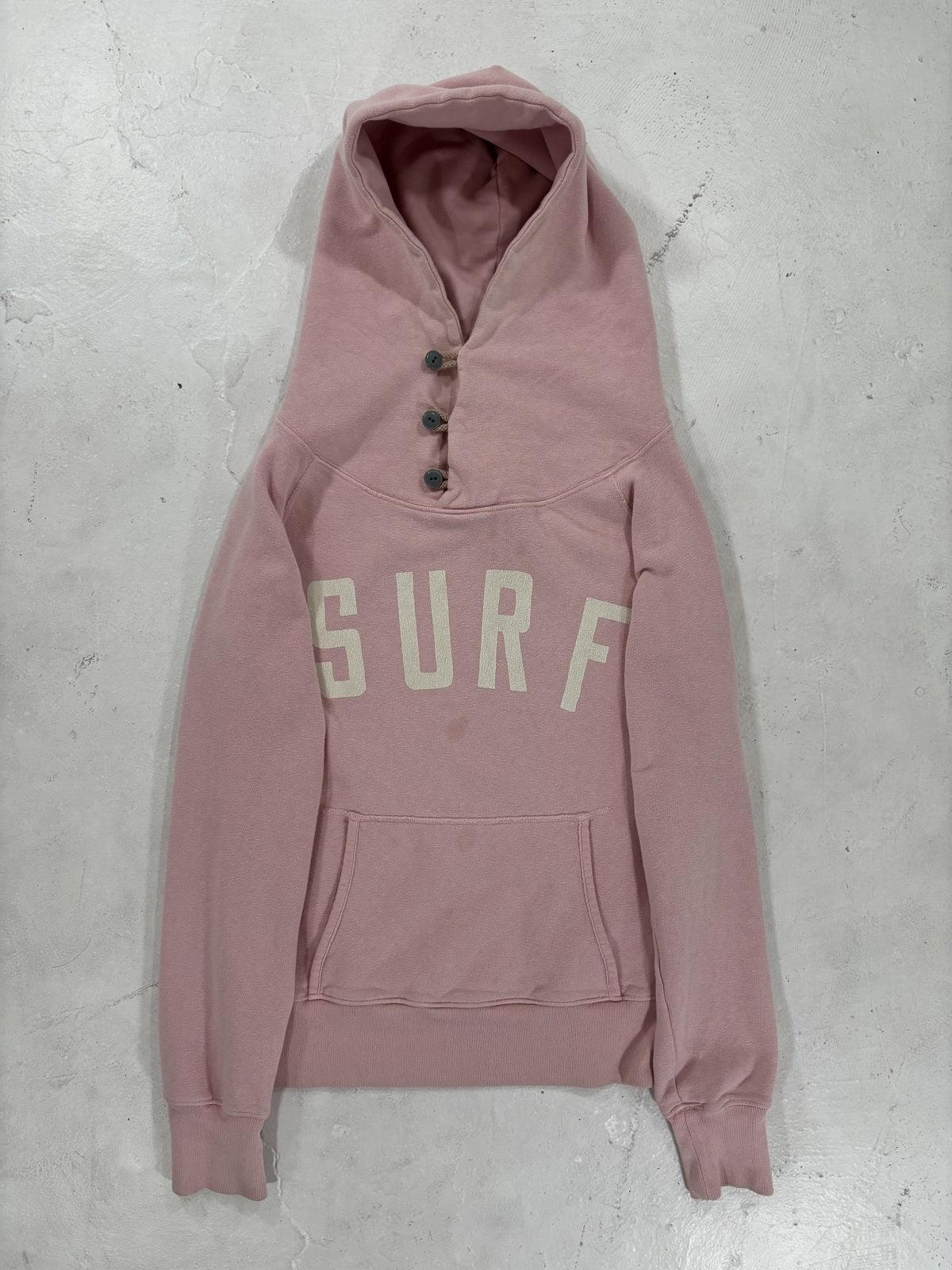 Kapital Pink "Surf" Hoodie {{ color }} {{ brand }} {{ archive }} {{ season }} {{ year }} {{ hedi slimane }}
