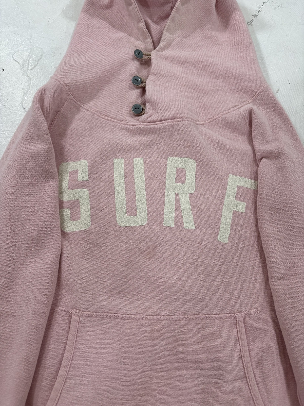 Kapital Pink "Surf" Hoodie {{ color }} {{ brand }} {{ archive }} {{ season }} {{ year }} {{ hedi slimane }}