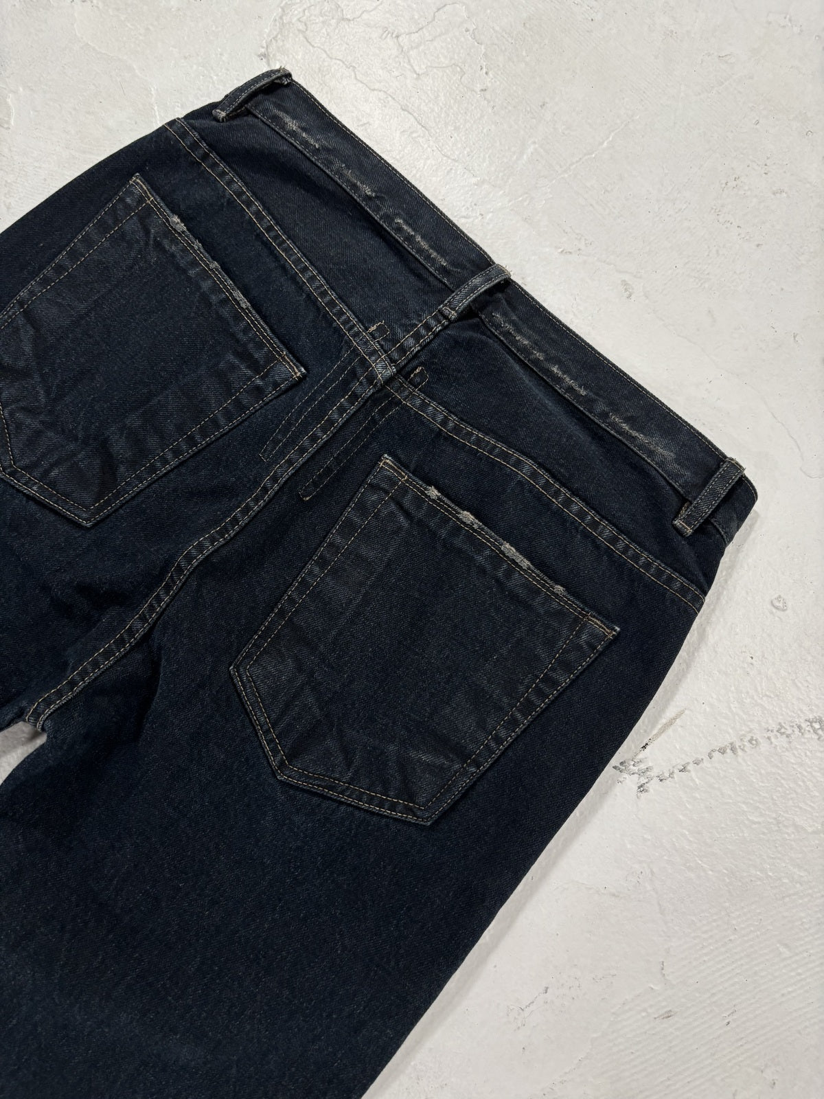 Rick Owens Olmar & Mirta Torrence Cut Selvedge Denim {{ color }} {{ brand }} {{ archive }} {{ season }} {{ year }} {{ hedi slimane }}