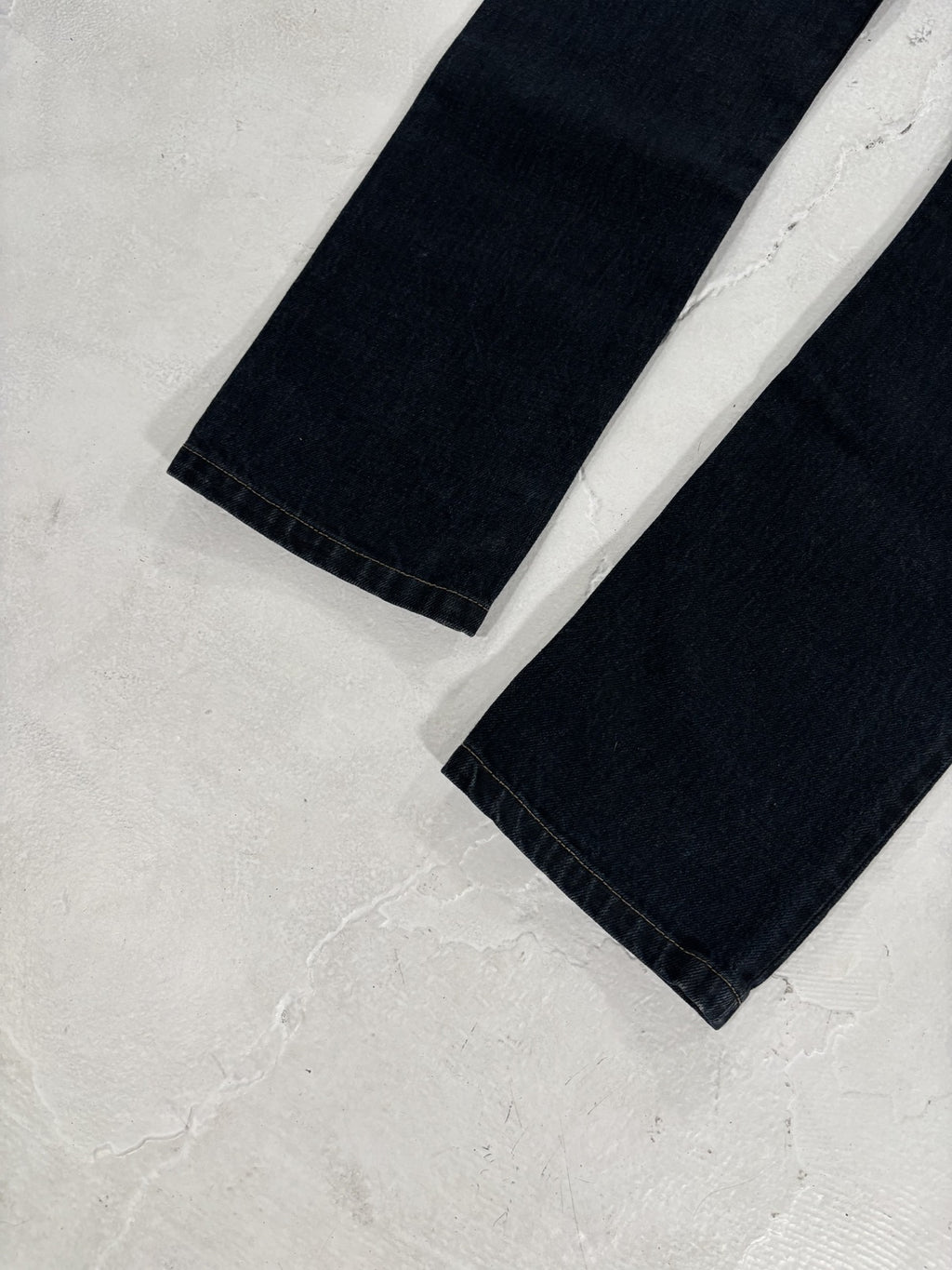 Rick Owens Olmar & Mirta Torrence Cut Selvedge Denim {{ color }} {{ brand }} {{ archive }} {{ season }} {{ year }} {{ hedi slimane }}