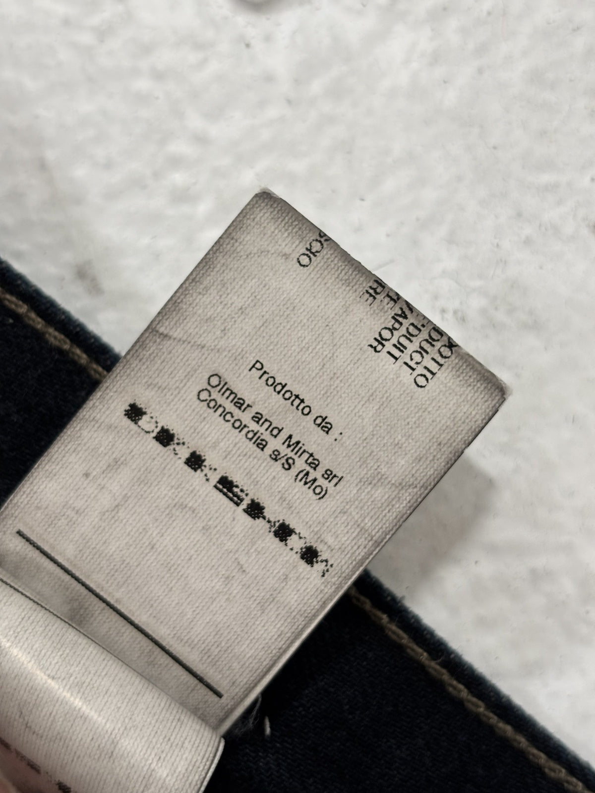 Rick Owens Olmar & Mirta Torrence Cut Selvedge Denim {{ color }} {{ brand }} {{ archive }} {{ season }} {{ year }} {{ hedi slimane }}