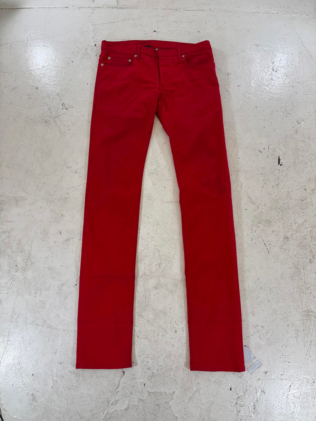 Dior Homme Red Jeans
