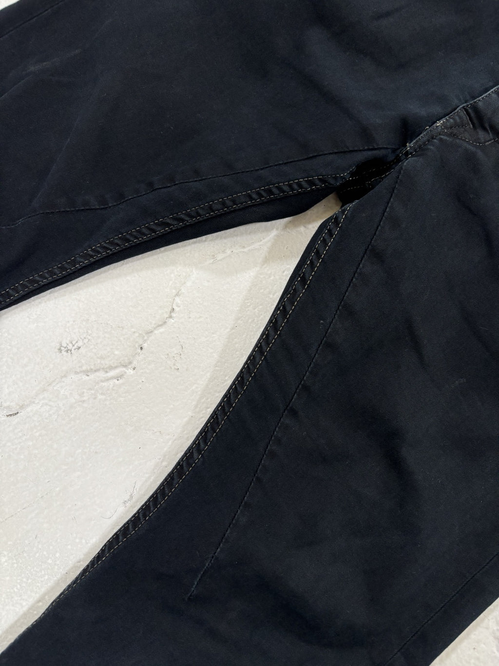 Rick Owens Olmar & Mirta "Black Scrub" Torrance Cut Denim {{ color }} {{ brand }} {{ archive }} {{ season }} {{ year }} {{ hedi slimane }}