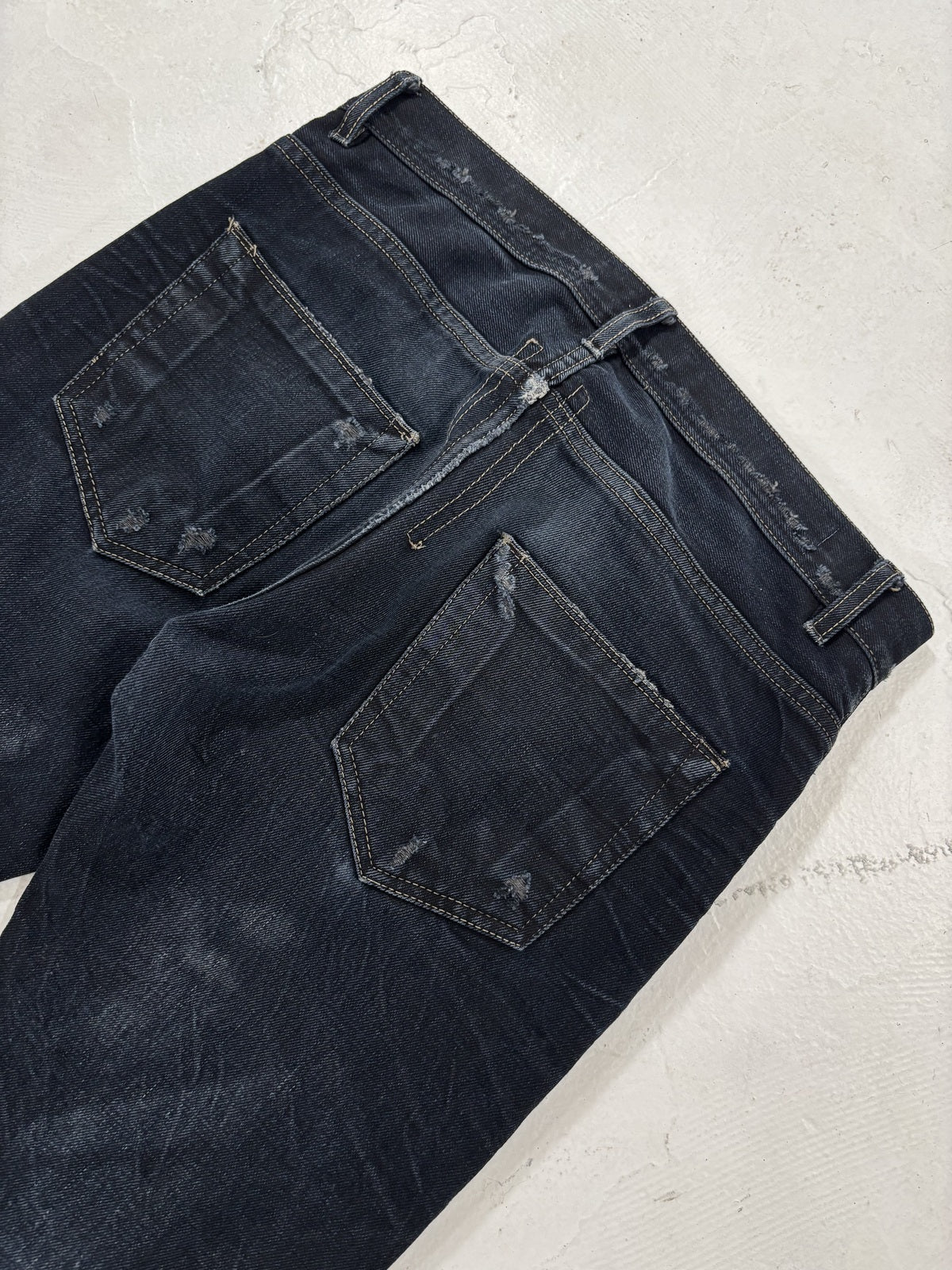 Rick Owens Olmar & Mirta Detroit Cut Denim {{ color }} {{ brand }} {{ archive }} {{ season }} {{ year }} {{ hedi slimane }}