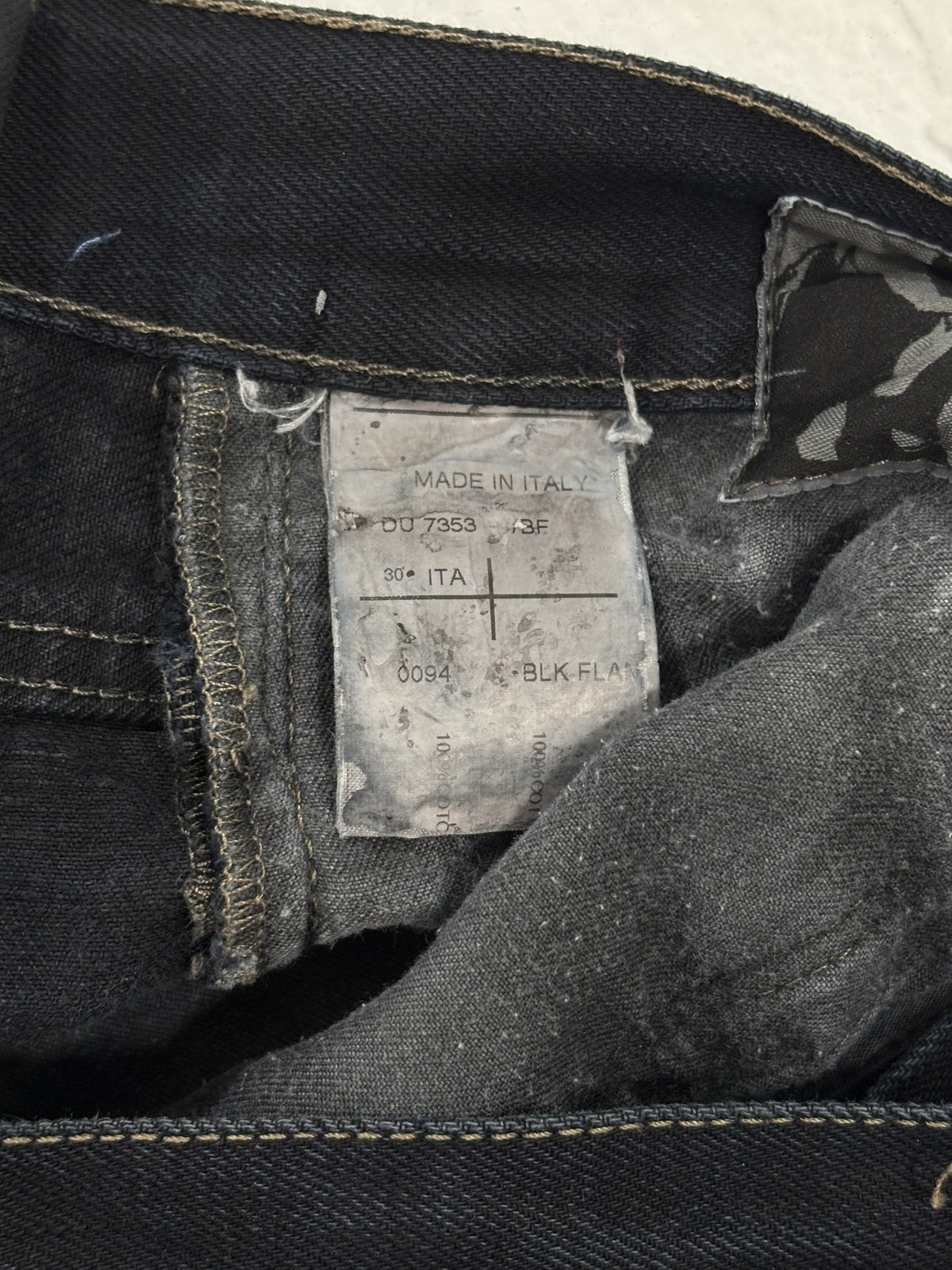 Rick Owens Olmar & Mirta Detroit Cut Denim {{ color }} {{ brand }} {{ archive }} {{ season }} {{ year }} {{ hedi slimane }}