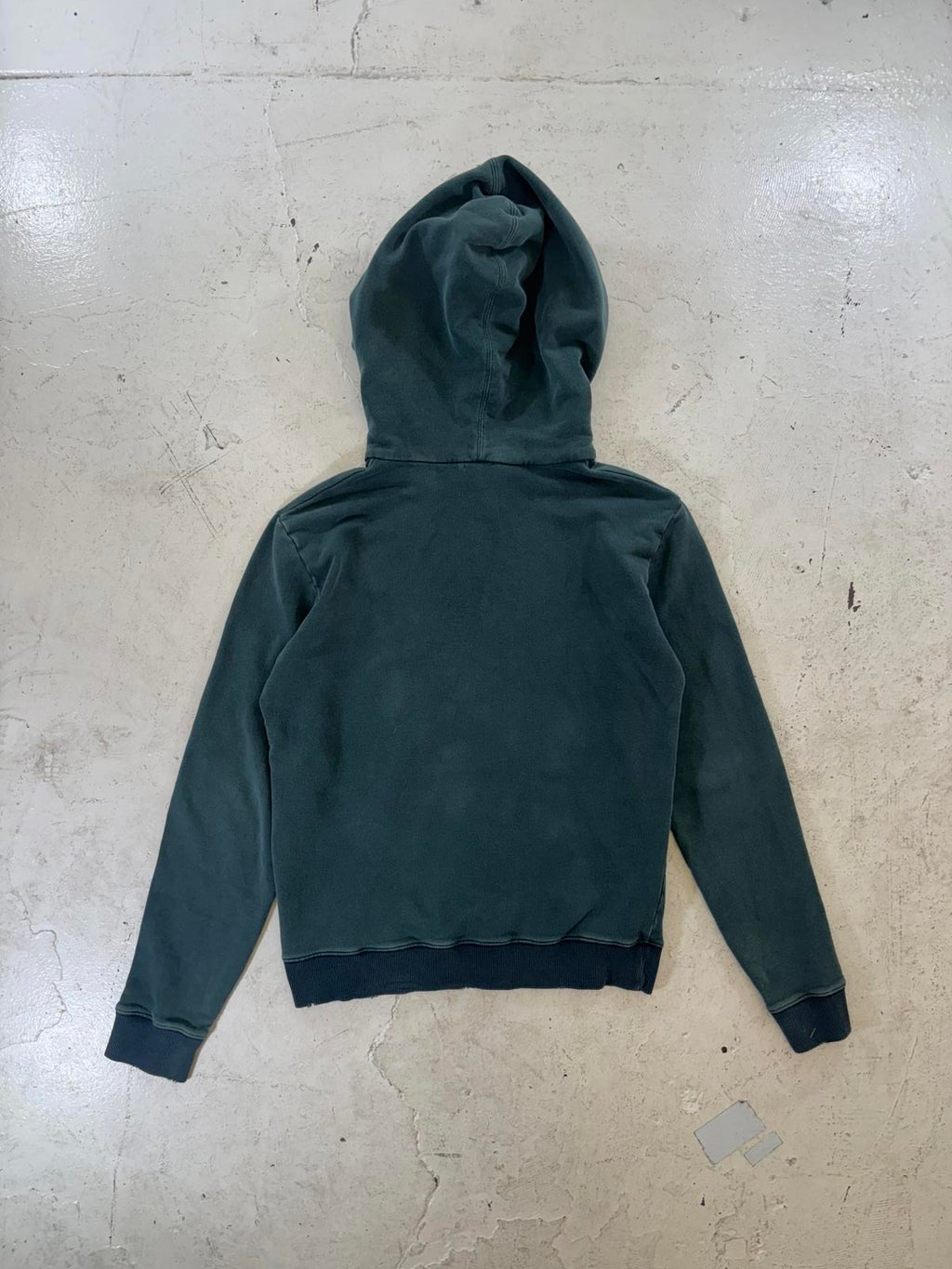 Saint Laurent Paris Green Logo Hoodie