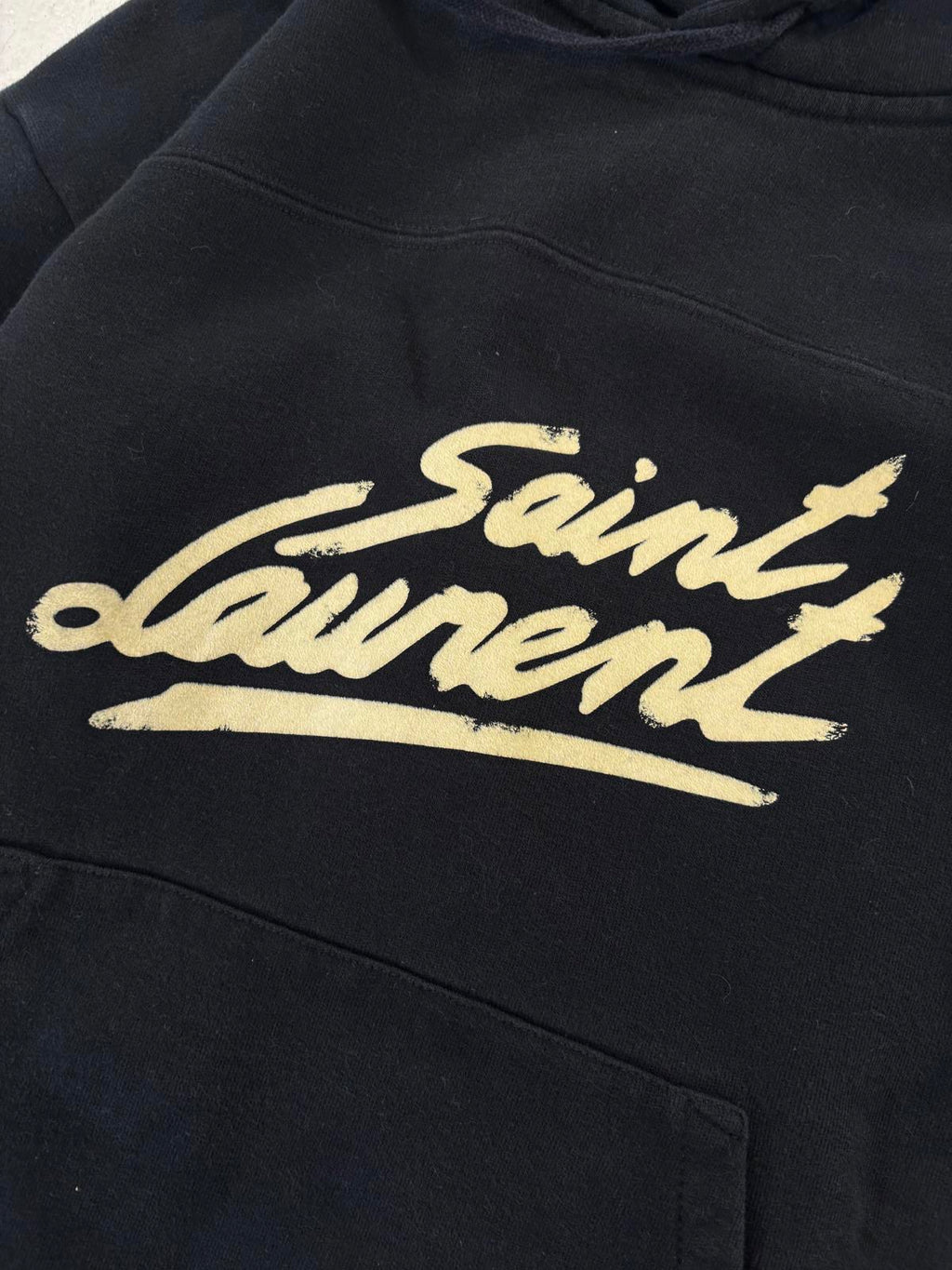 Saint Laurent Paris Logo Hoodie