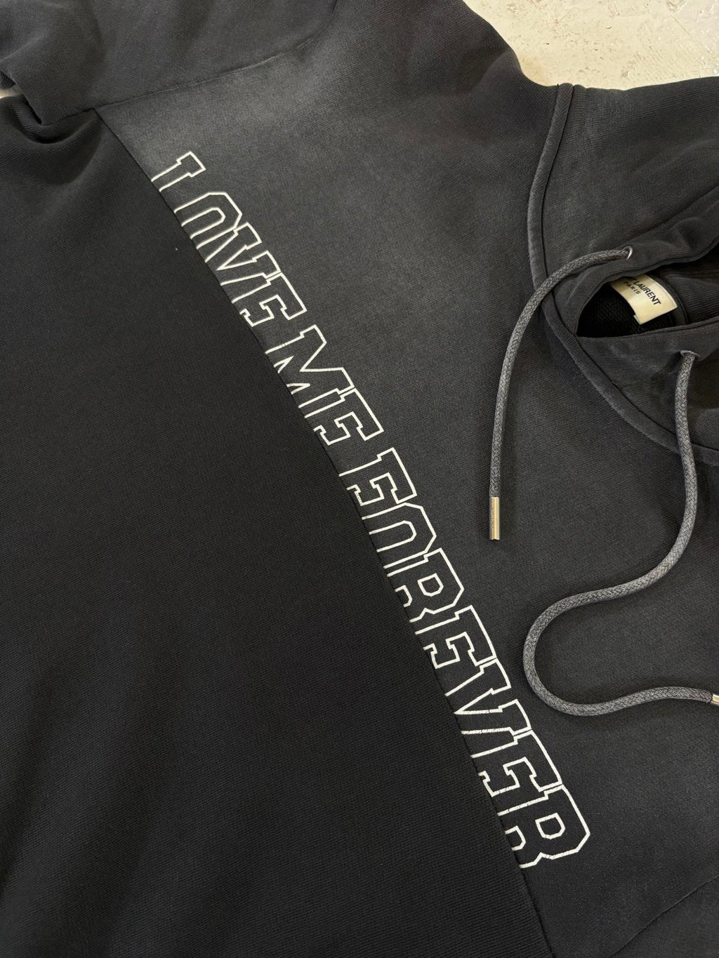 Saint Laurent Paris “Love me forever” hoodie