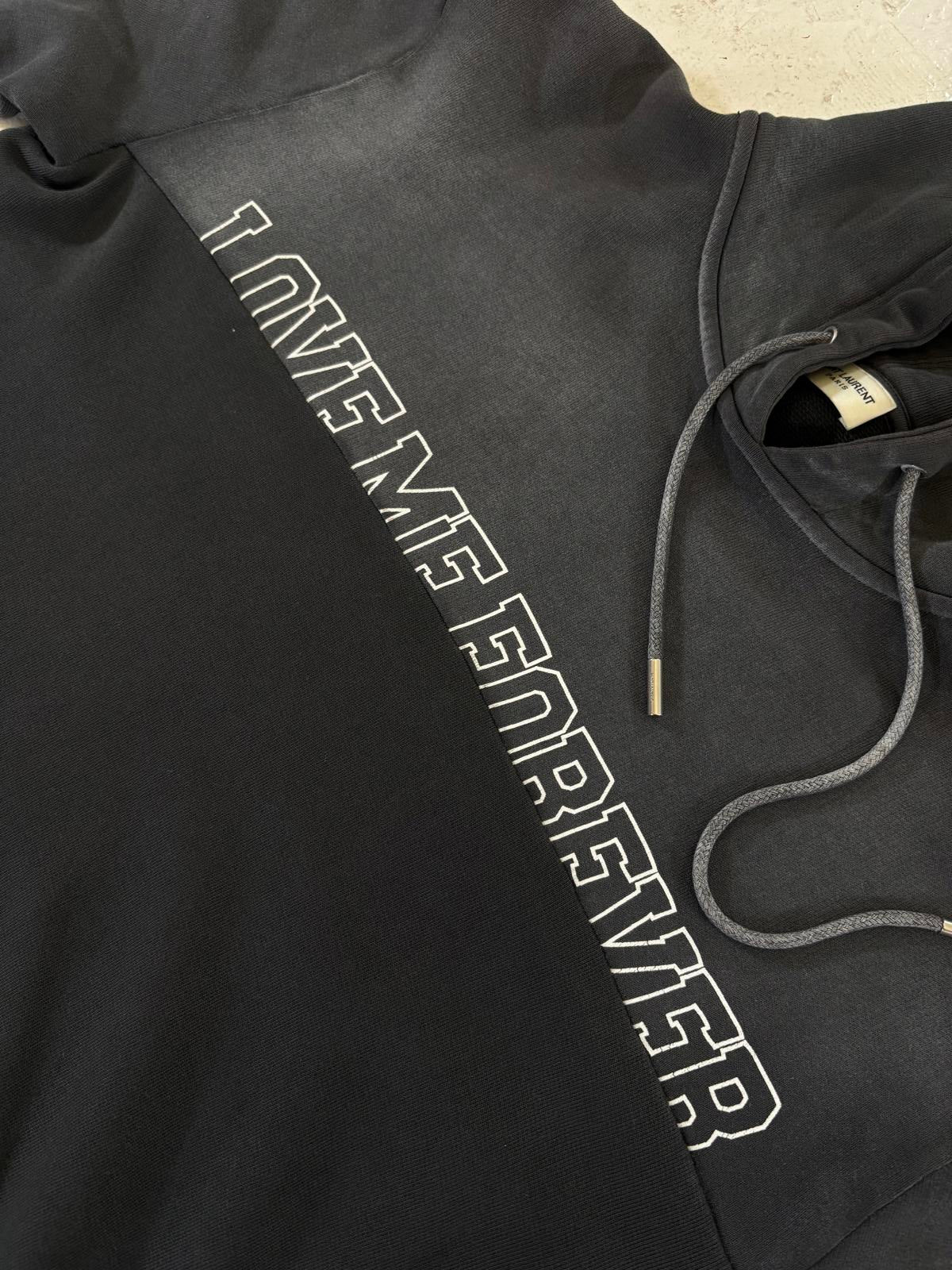 Saint Laurent Paris “Love me forever” hoodie