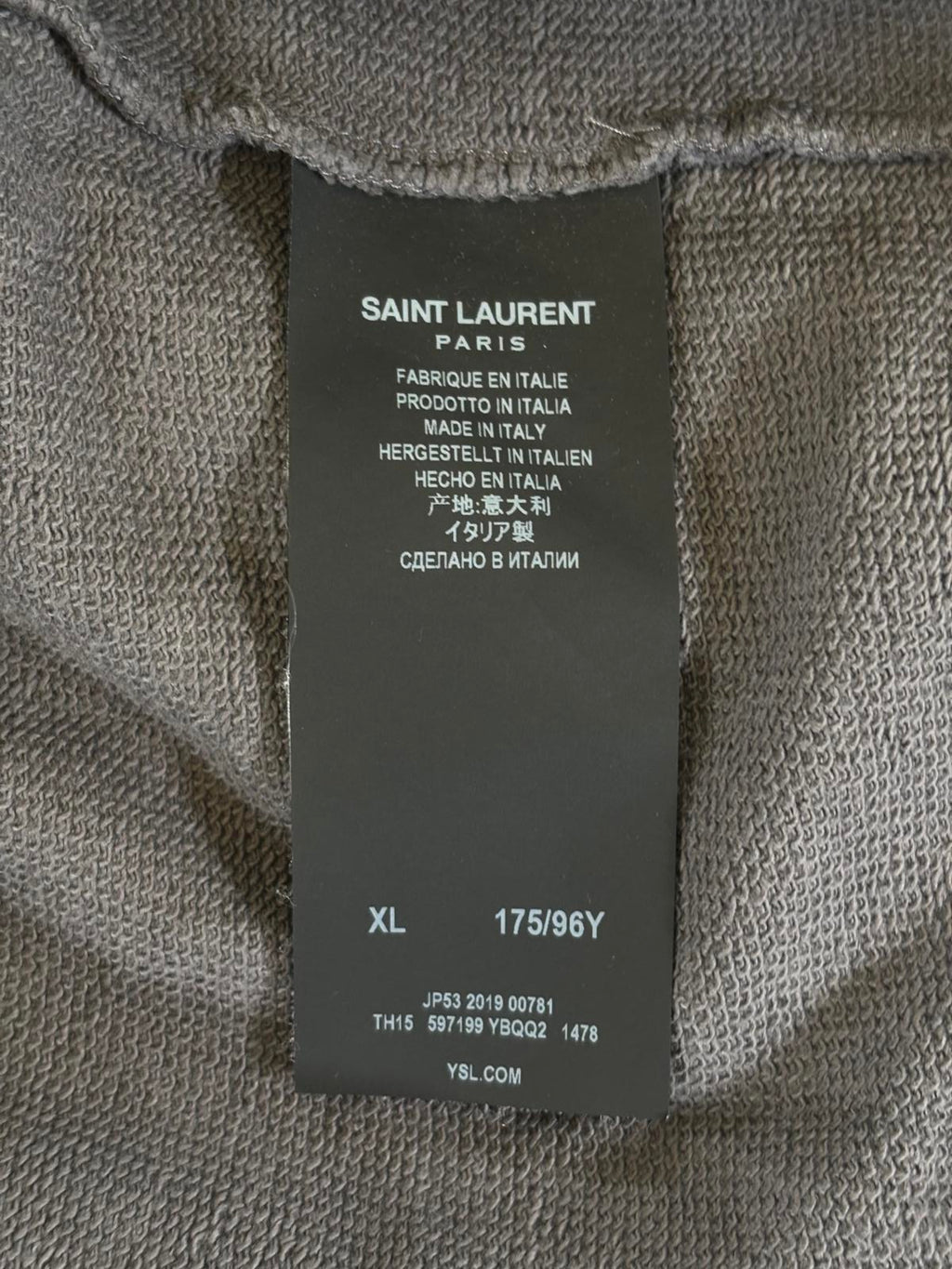 Saint Laurent Paris MALIBU Palms Hoodie