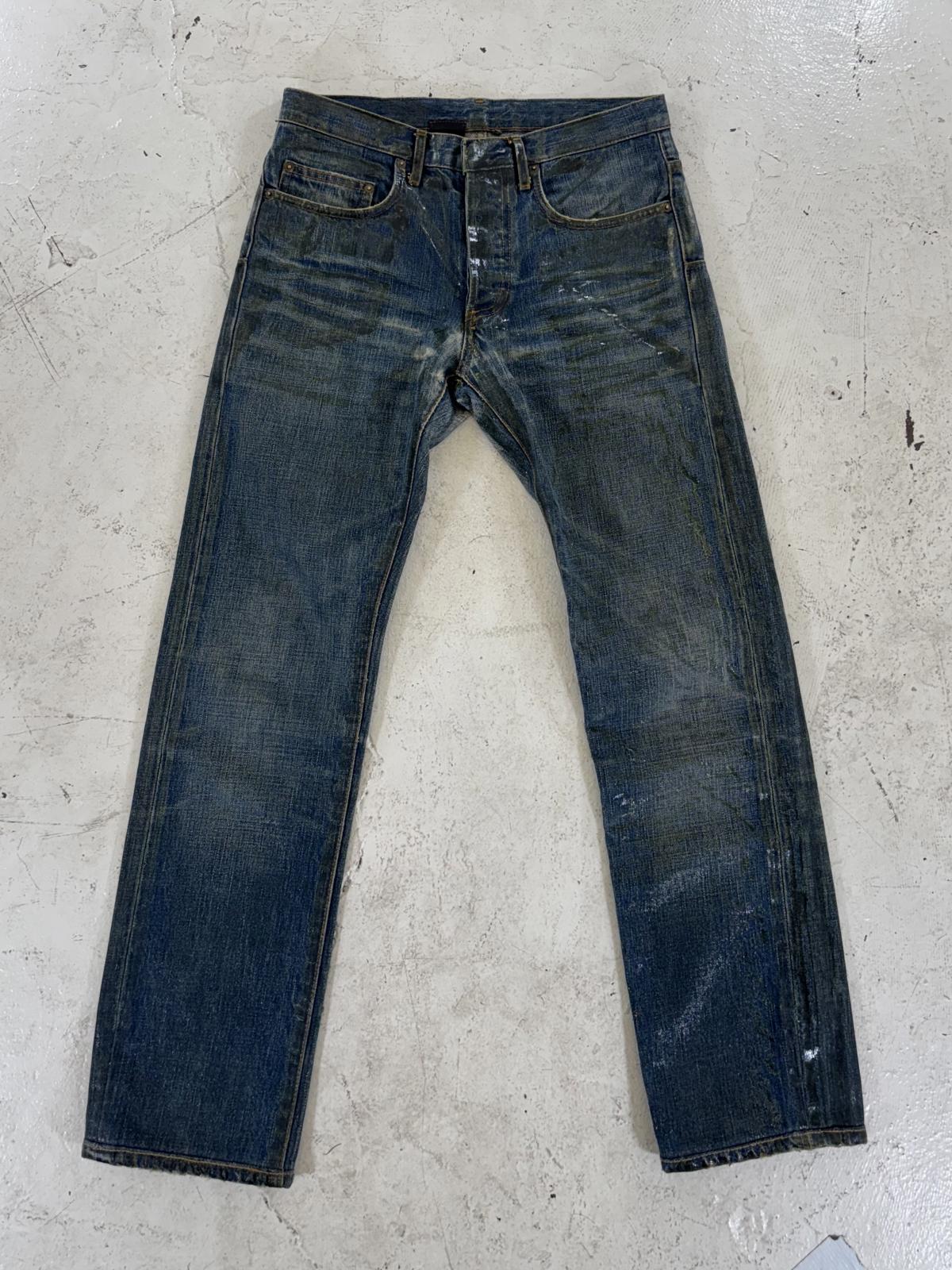 Dior Homme AW2007 Waxed “Luster” Denim