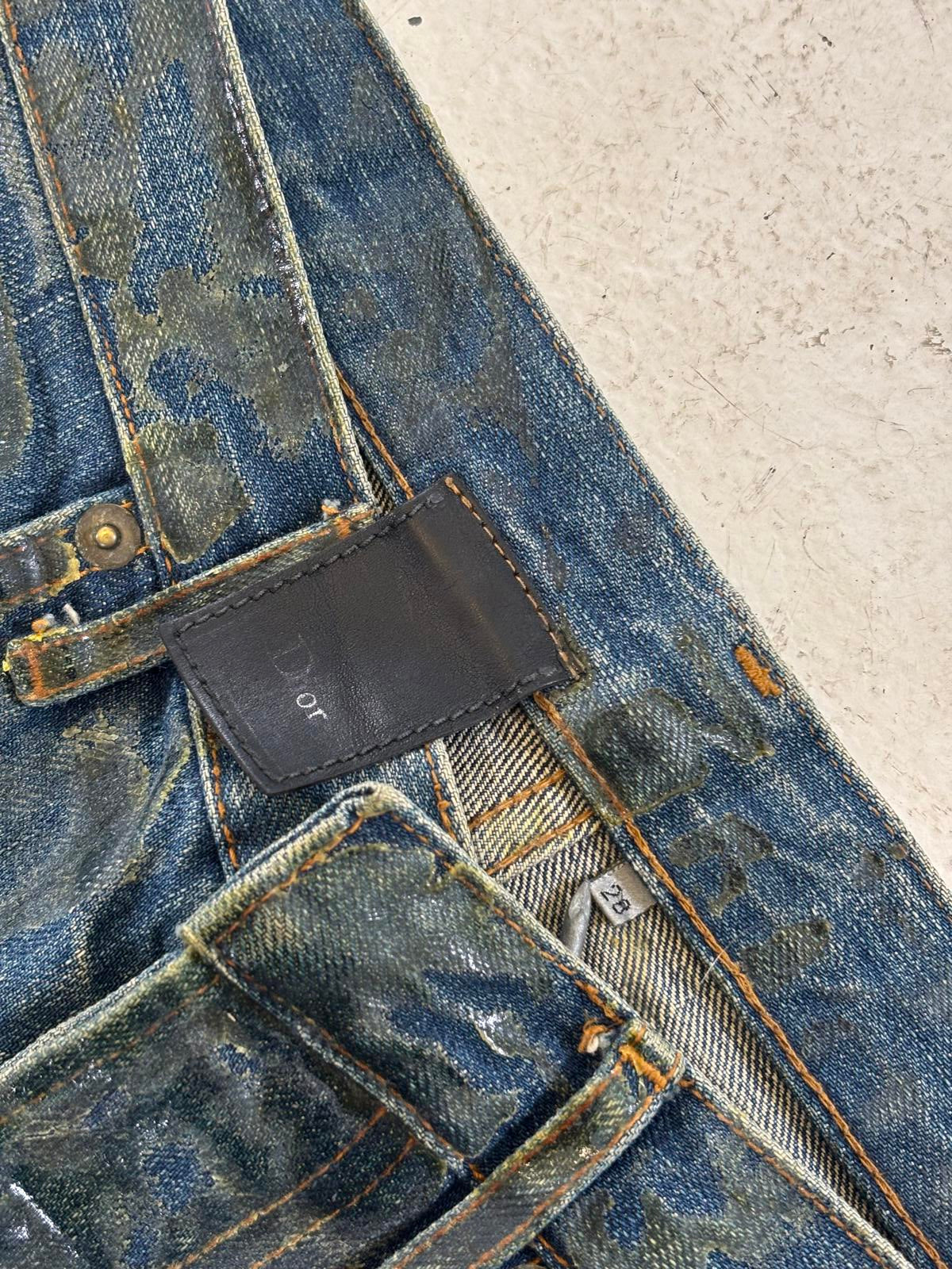 Dior Homme AW2007 Waxed “Luster” Denim